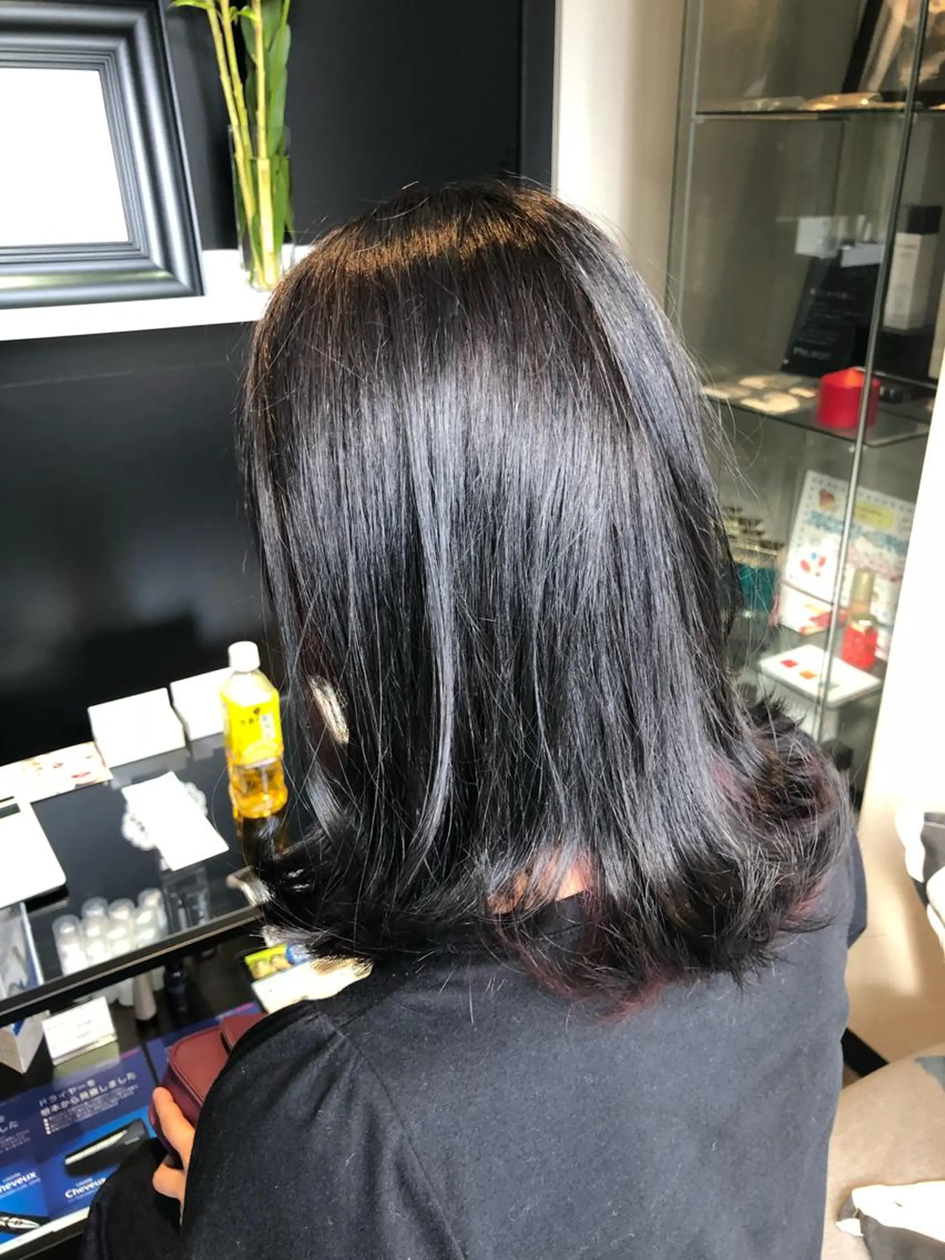 ミディアム カラー インナーカラー ハイライト/髪質改善 ans/黒木 和大のヘアスタイル