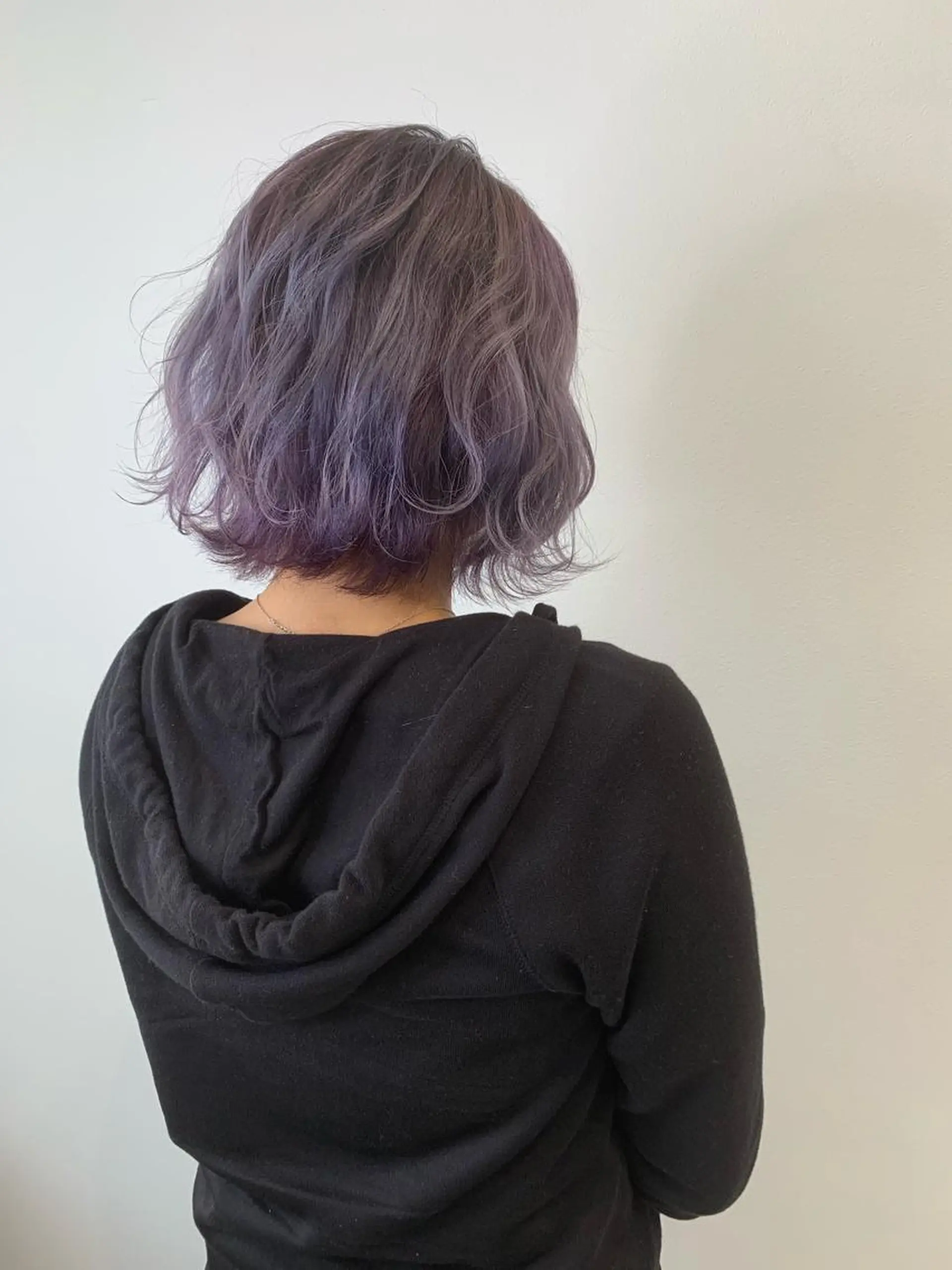 ショート カラー バイオレットカラー カット ヘアカラー トリートメント Roid 代表✨HIROのヘアスタイル