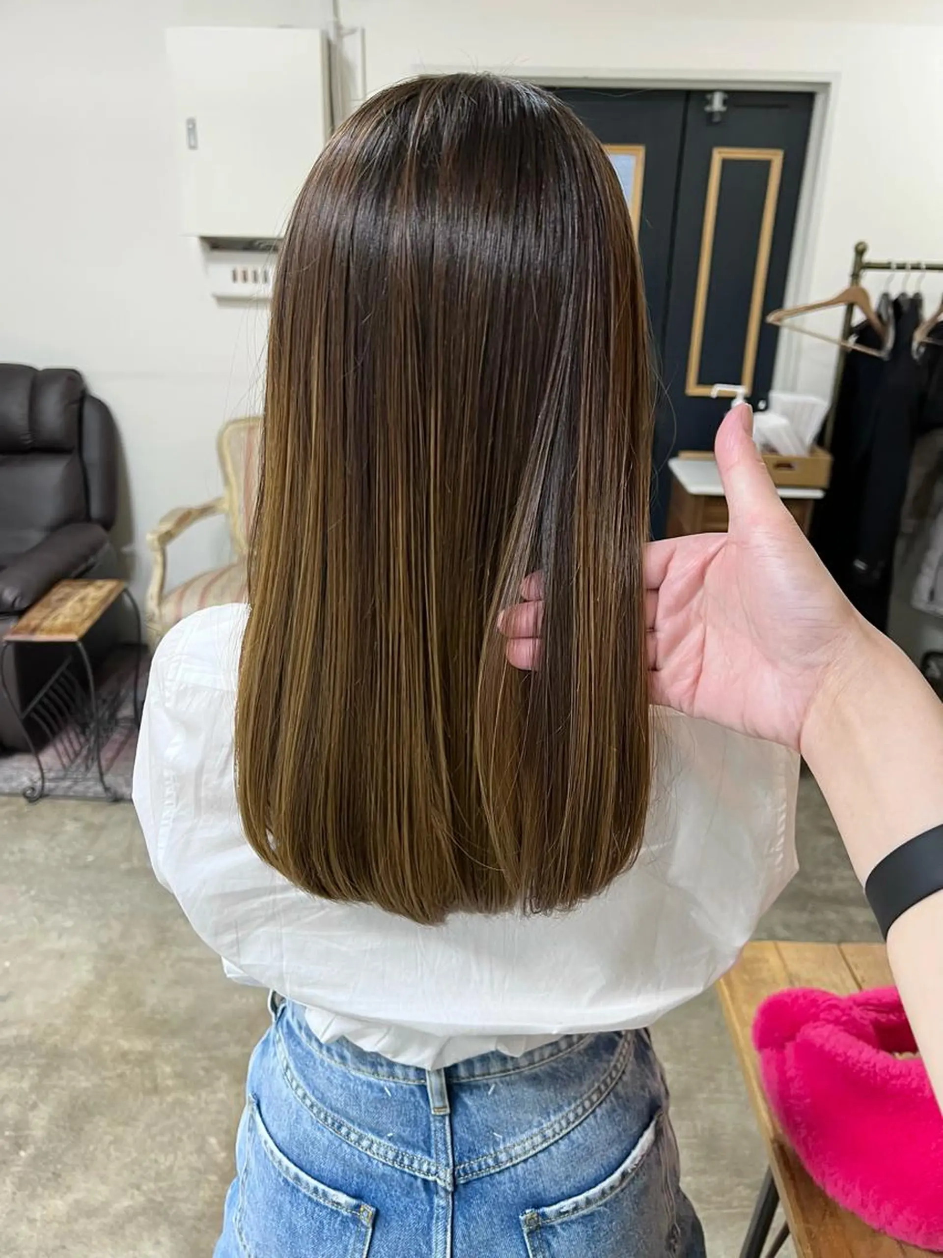 ロング トリートメント 酸熱トリートメント トリートメント takada kohのヘアスタイル