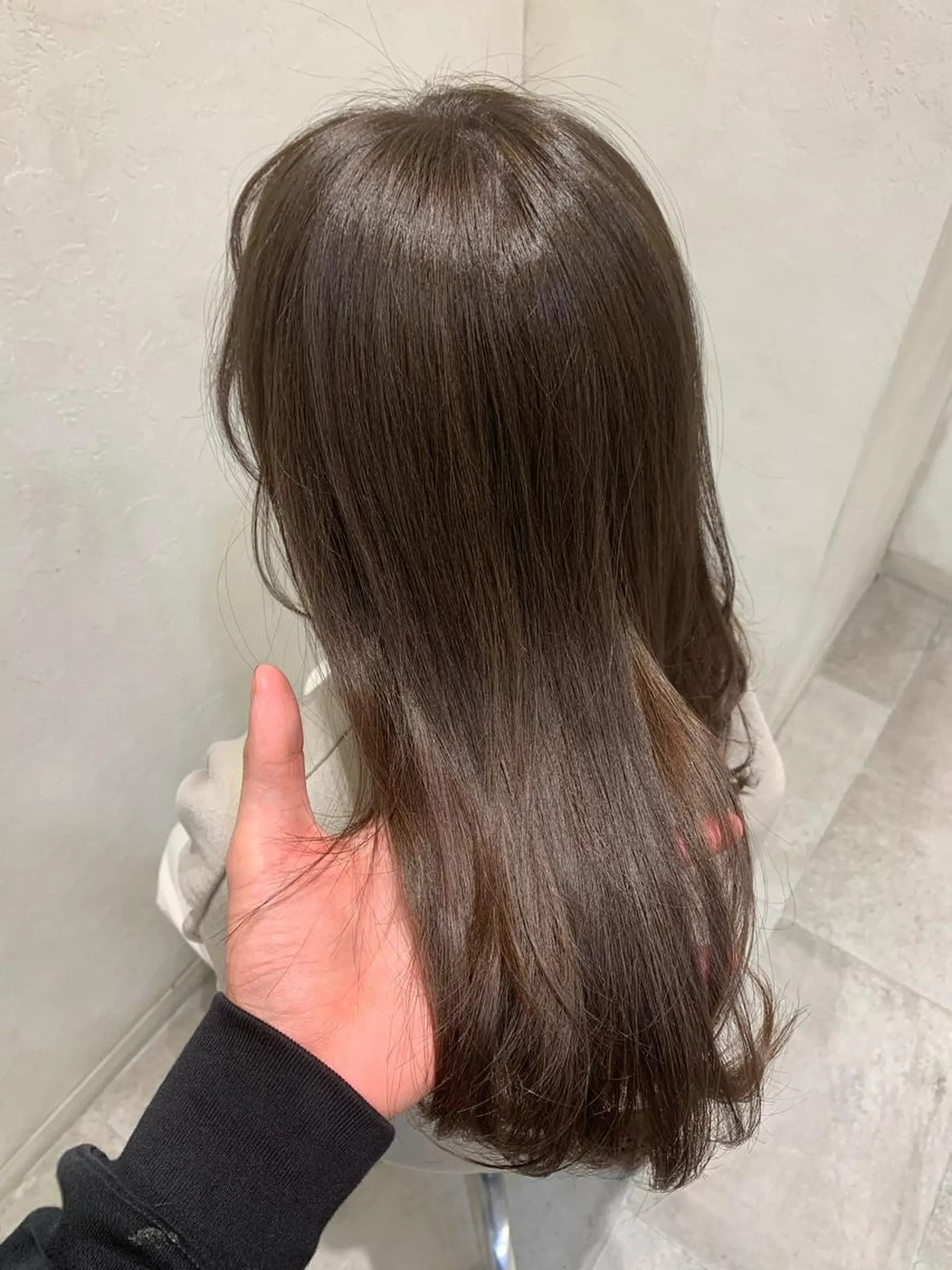 カラー ブラウンカラー 透明感カラー ima所属・ima代表 ニヘイのヘアスタイル