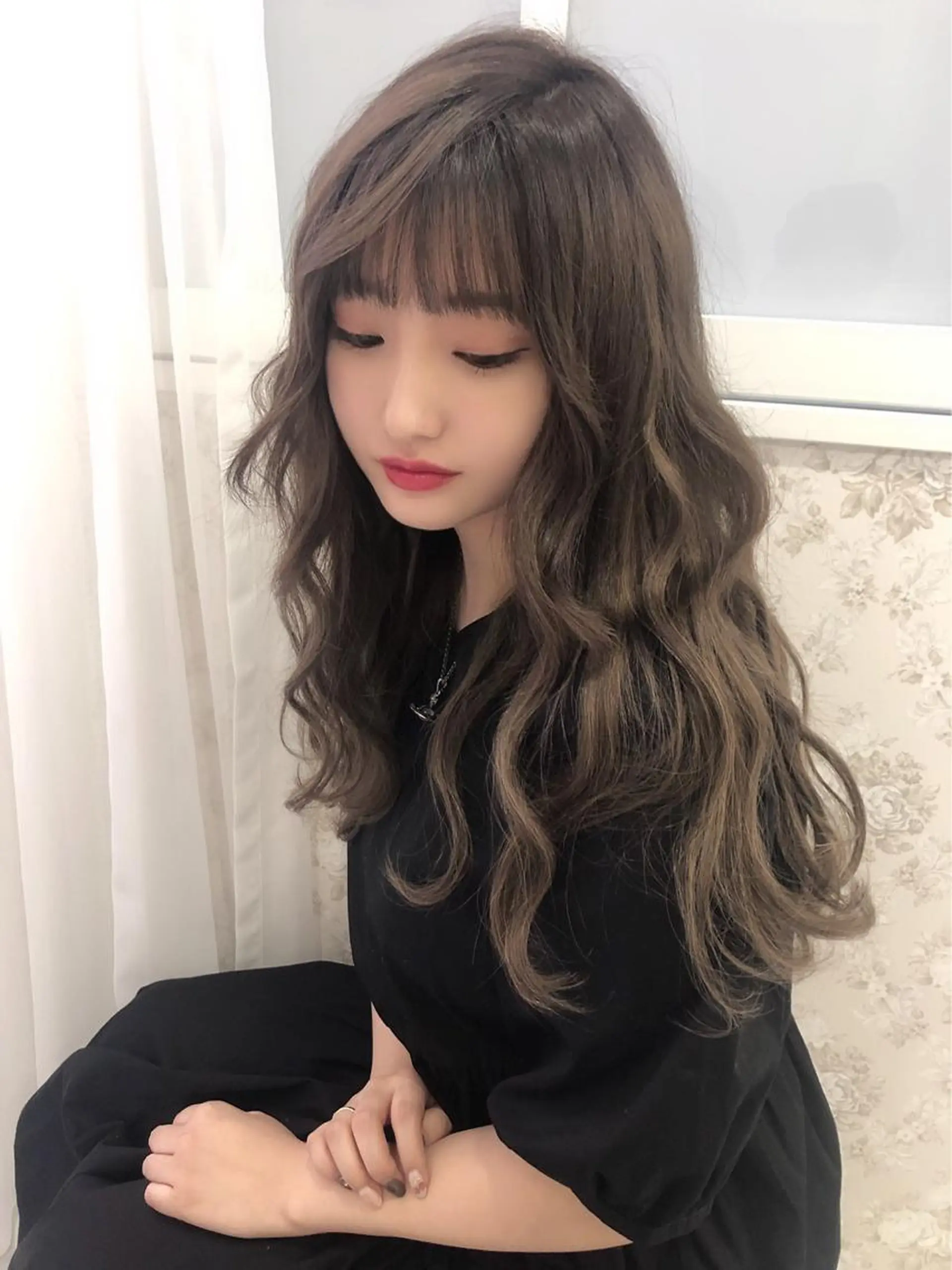 ロング カット ヘアカラー エクステ エクステ/髪質改善/ rita/フルヤマのヘアスタイル