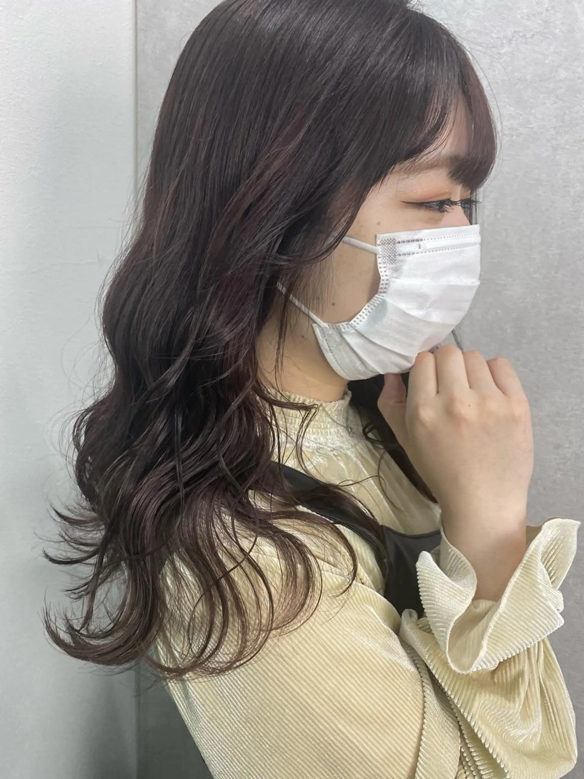 カラー 顔周り🇰🇷韓国 レイヤー/モエのヘアスタイル