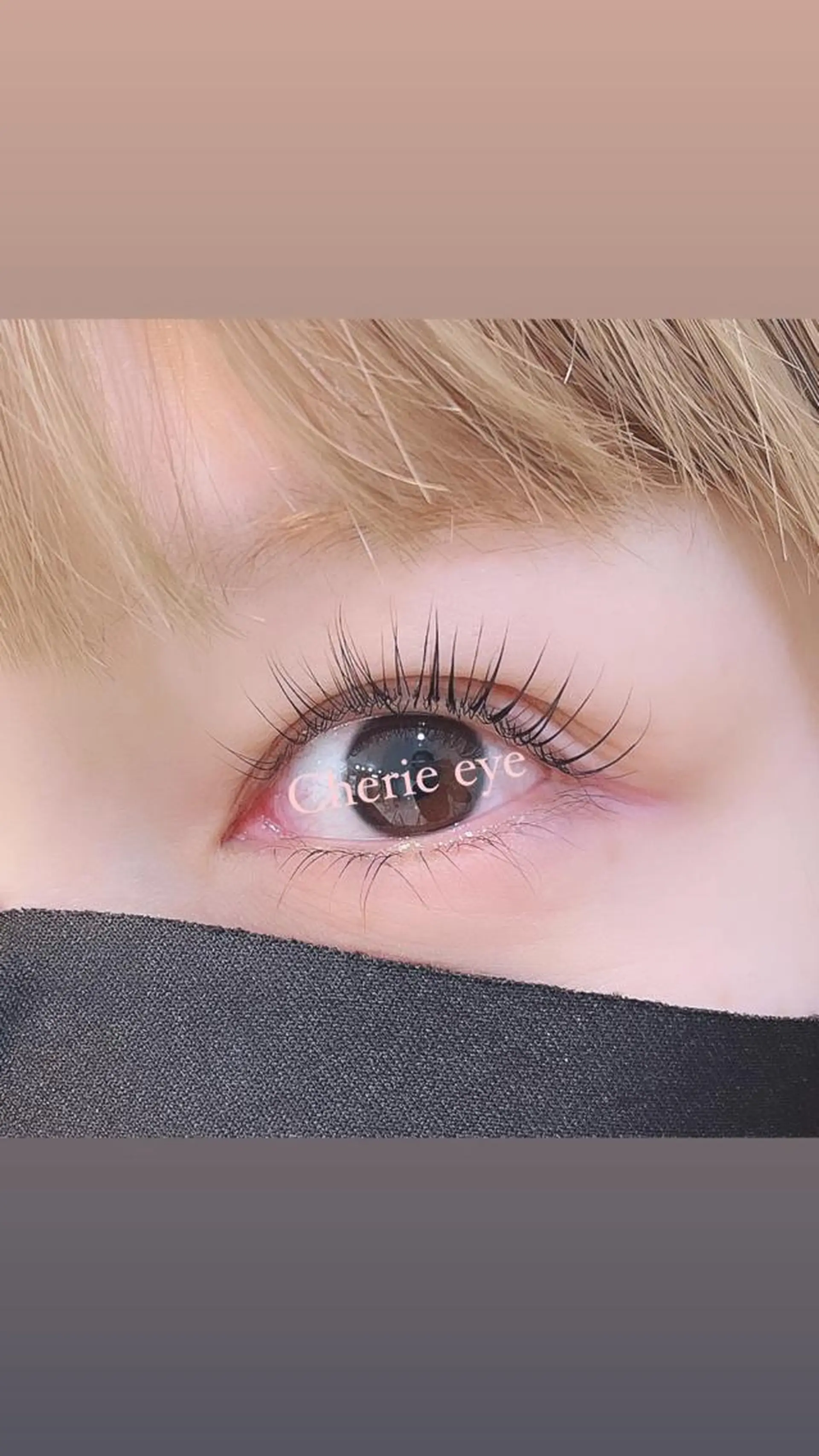 マツエク・マツパ 下まつげエクステ 一重×まつ毛パーマ マツパ Cherie eye ，のマツエク・マツパデザイン