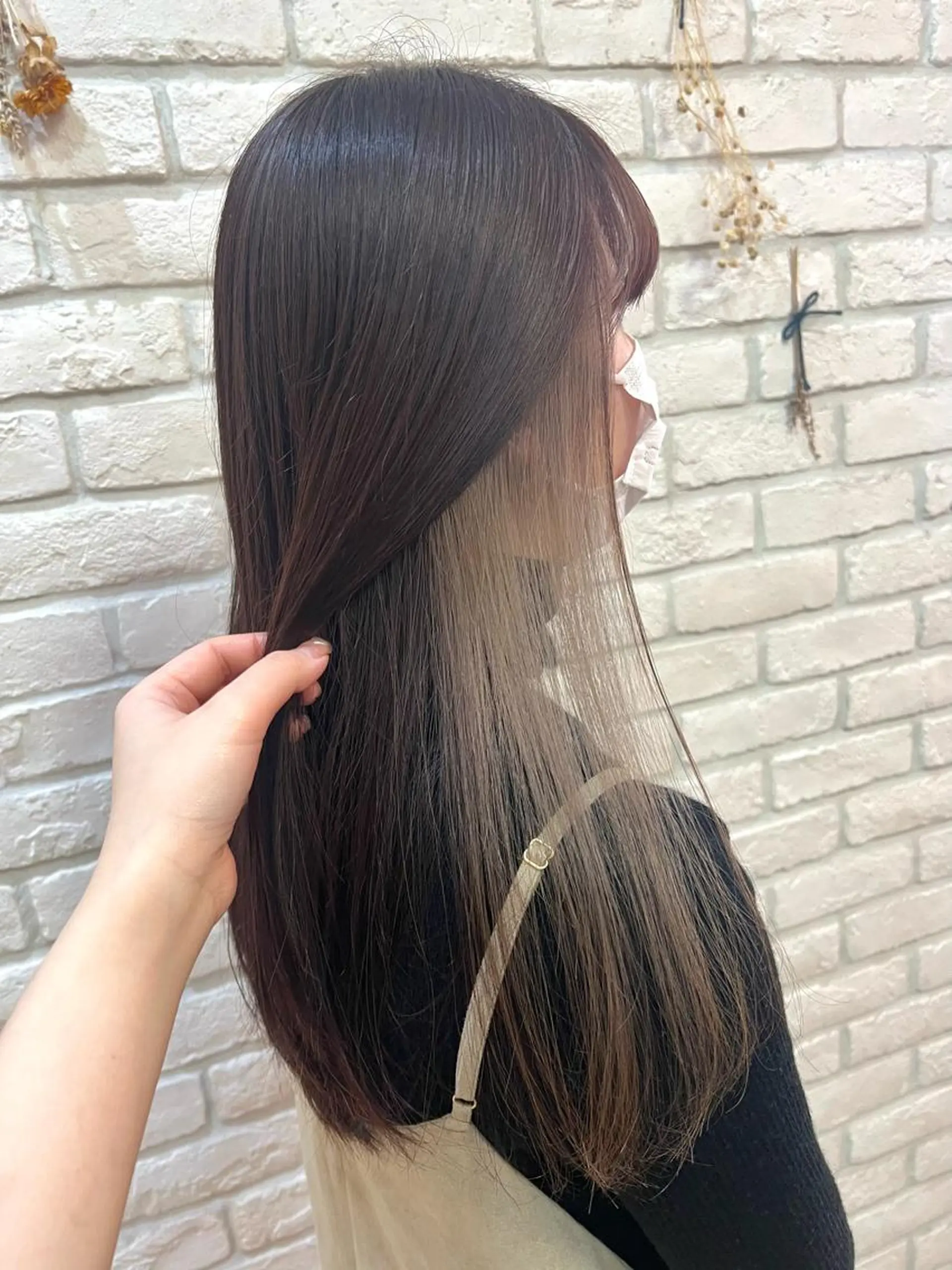 ロング カラー エクステ 🎀野崎 美玖𝜗𝜚˚⋆のヘアスタイル