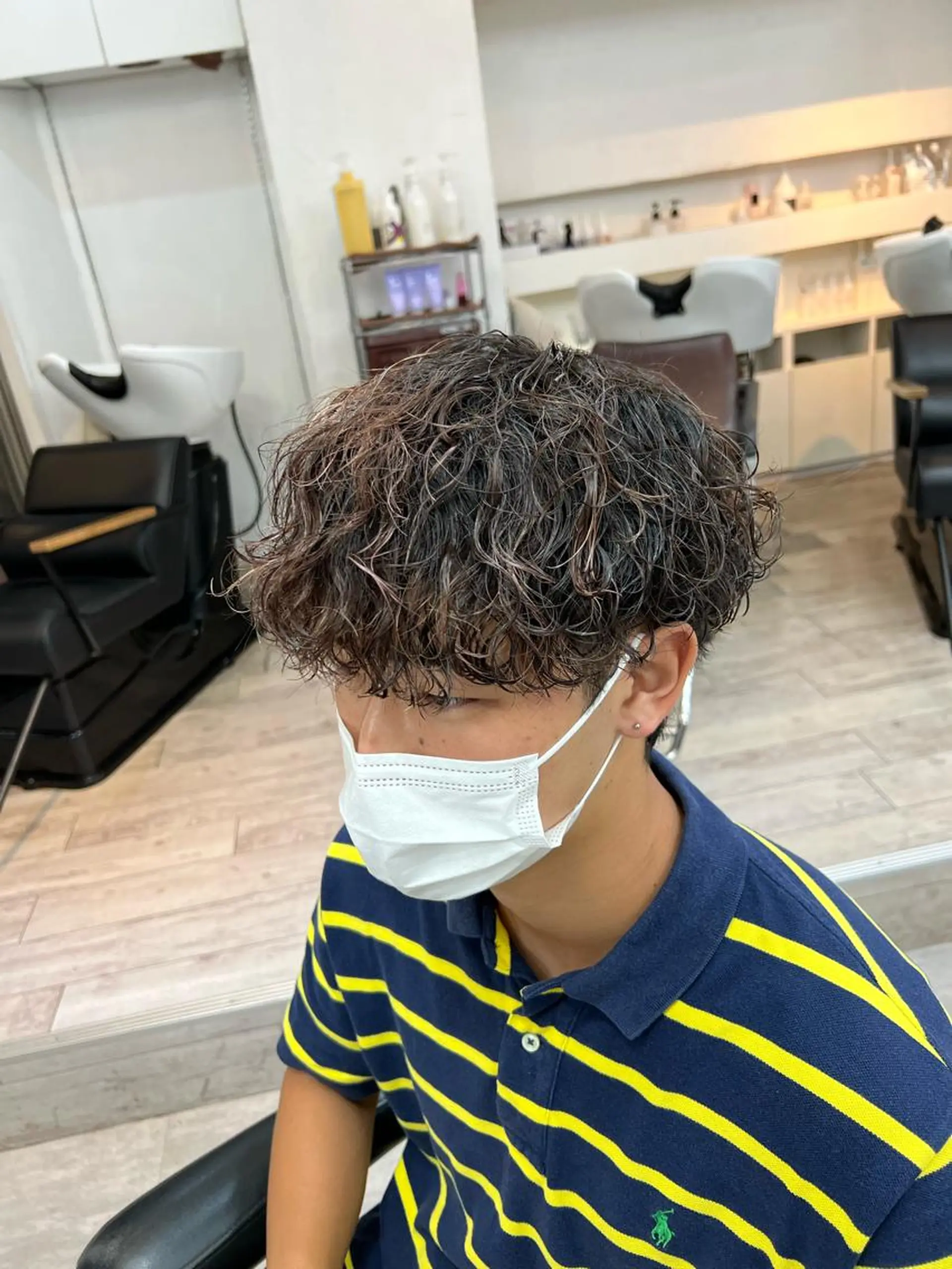 ショート メンズパーマ/縮毛 超特化/tomokiのヘアスタイル