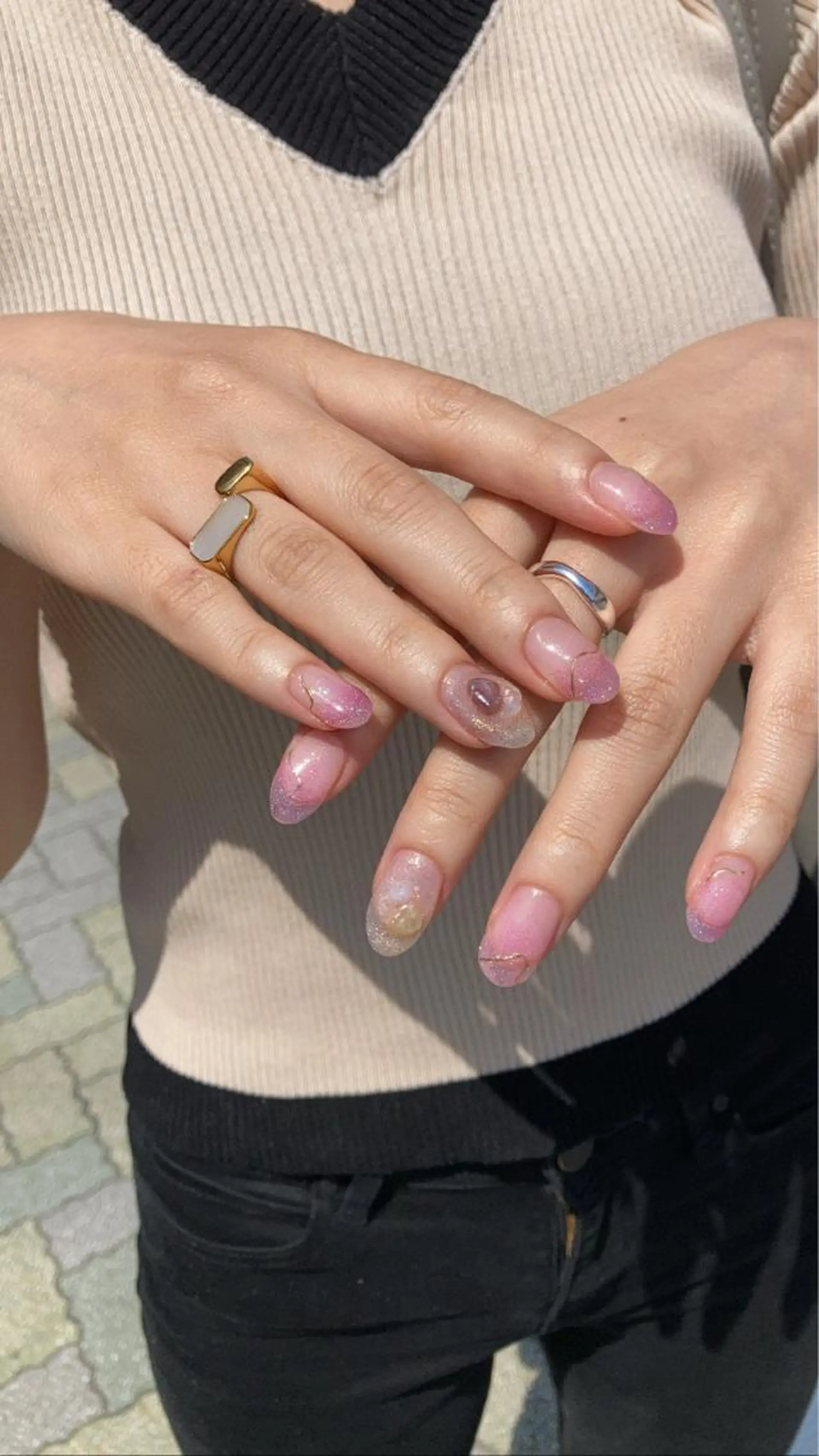 セミロング nailsalon　hue所属・小山 羽奈のネイルデザイン