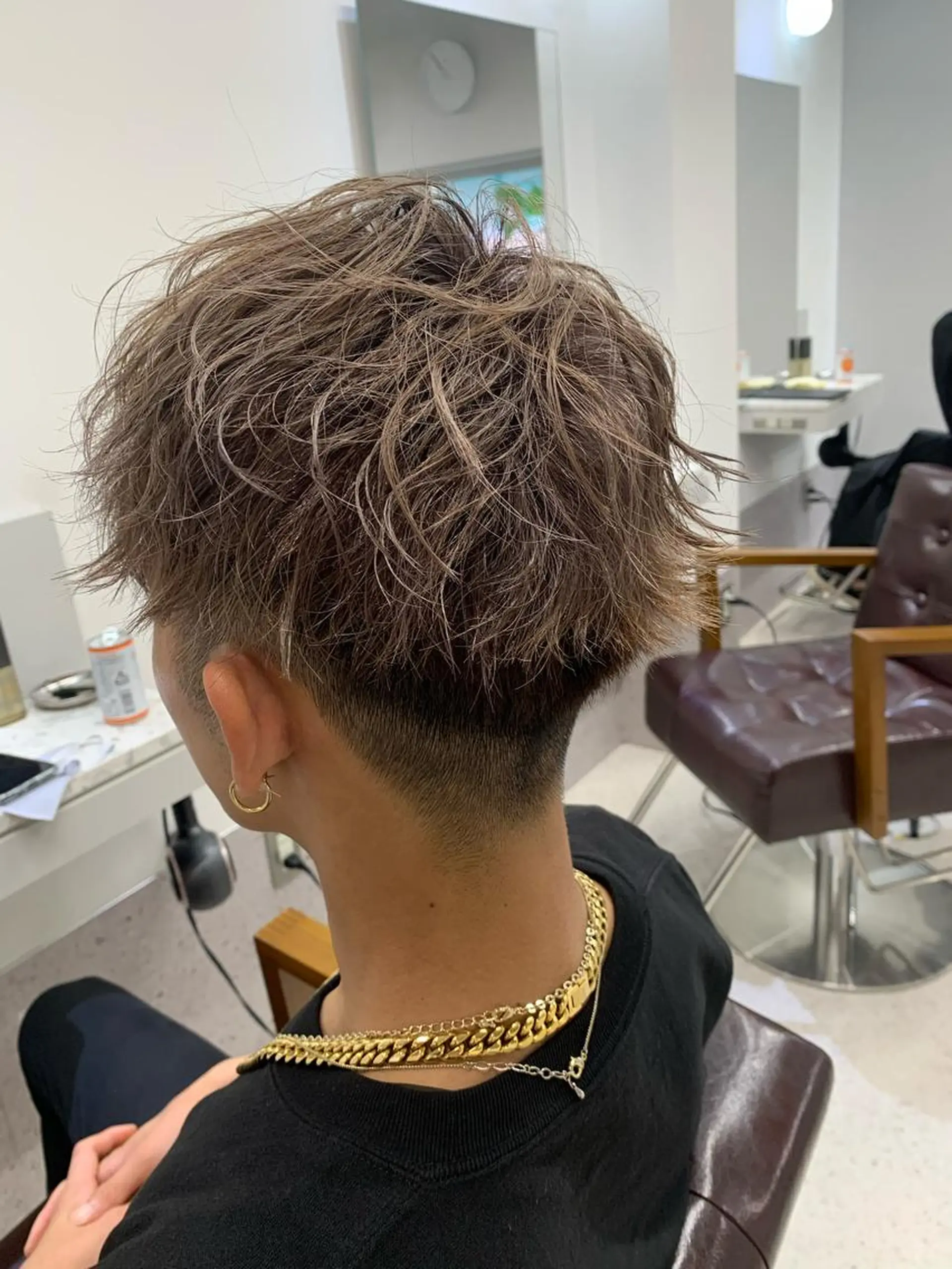 メンズ ショート、ボブ特化 長島智彦のヘアスタイル