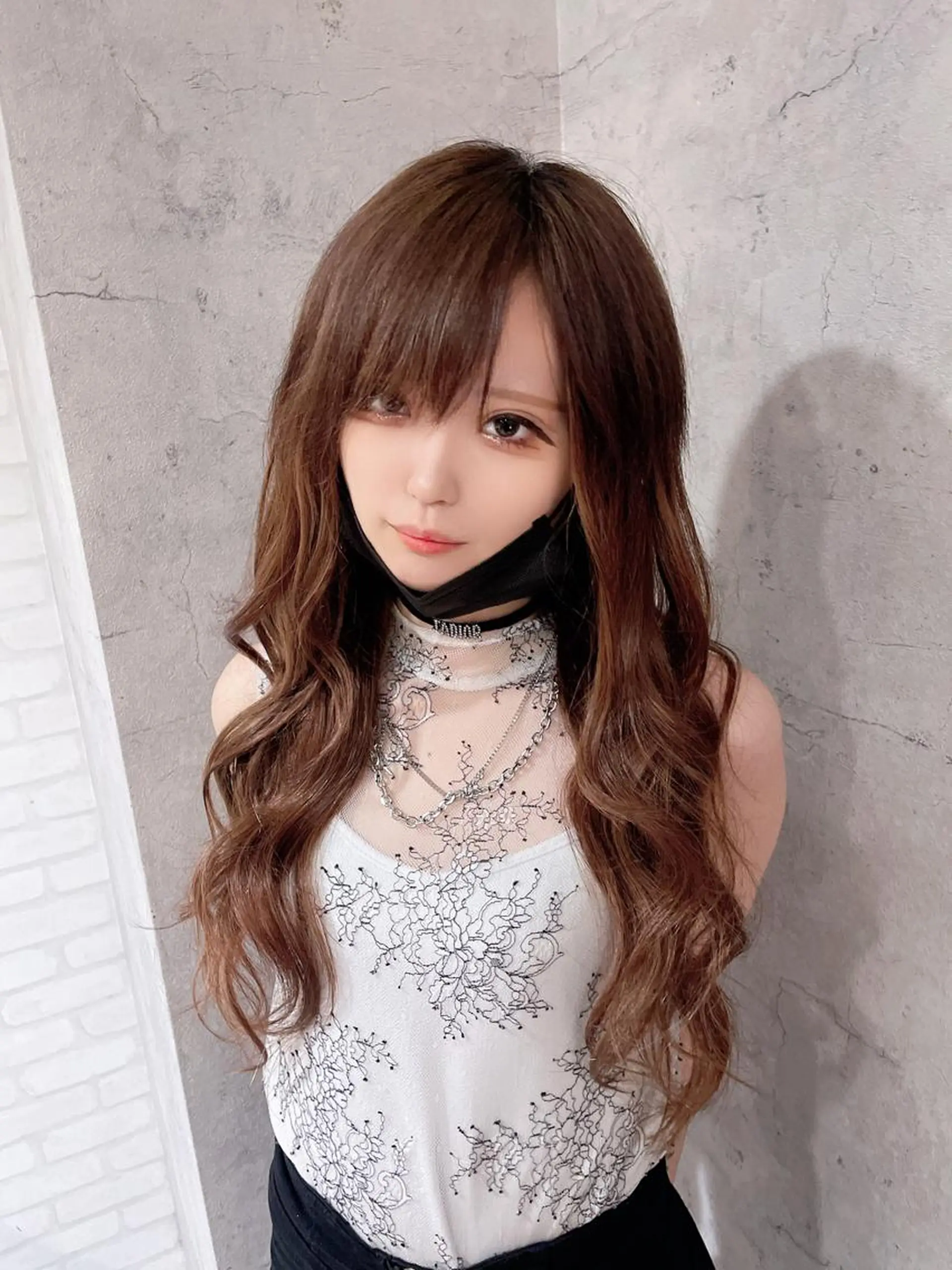 ロング エクステ カット エクステ レイヤー/ウルフ ハイトーンhiroのヘアスタイル