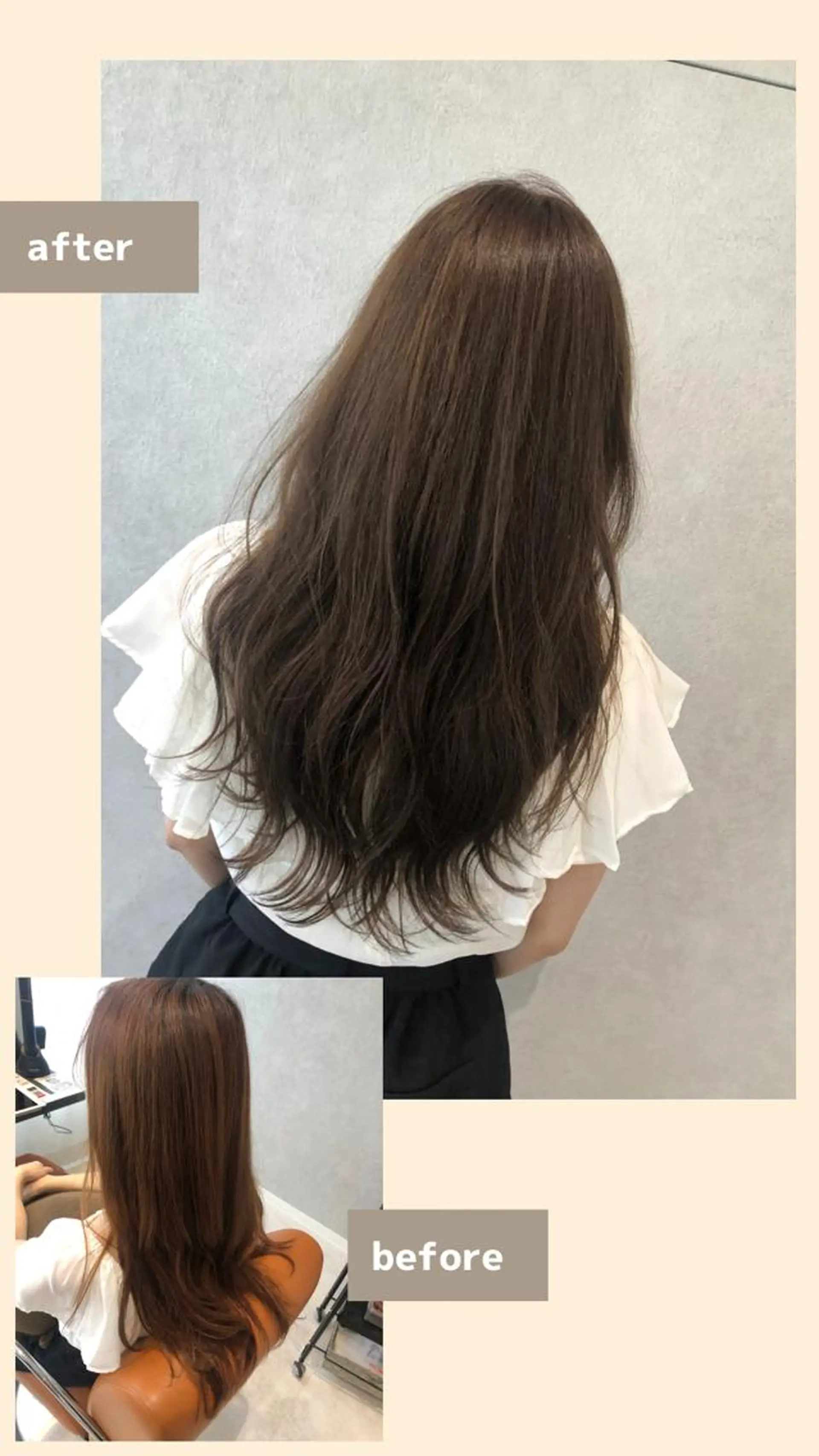 ロング カラー La fith hair letter所属・Lafith住道 TATSUYAのヘアスタイル