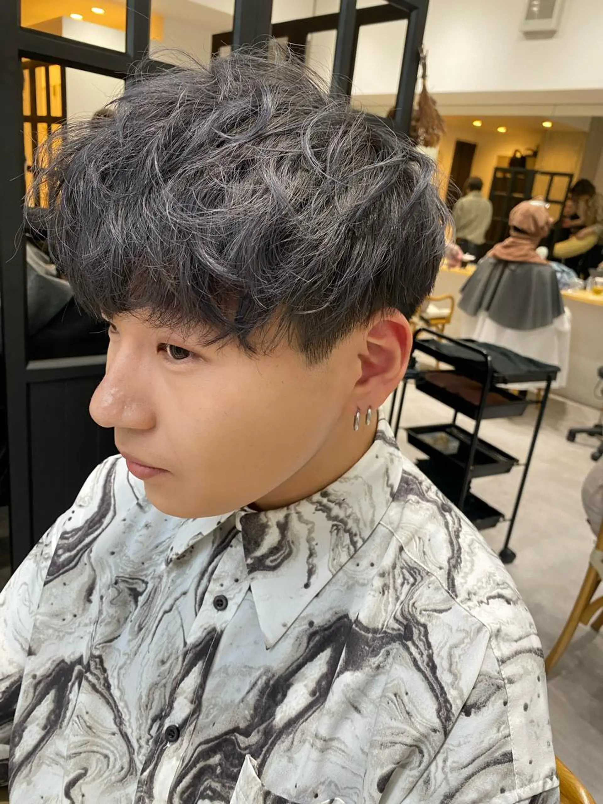 ショート カラー ヘアカラー トリートメント Dxxxx III所属・女性目線の大人 メンズ*Ayakaのヘアスタイル