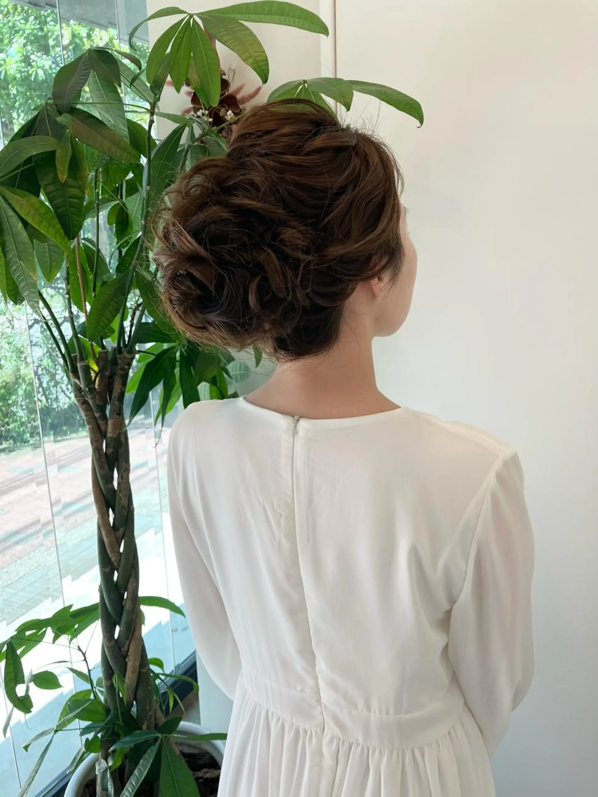 ヘアアレンジ 結婚式・ブライダル Hair&Make Nahoのマツエク・マツパデザイン