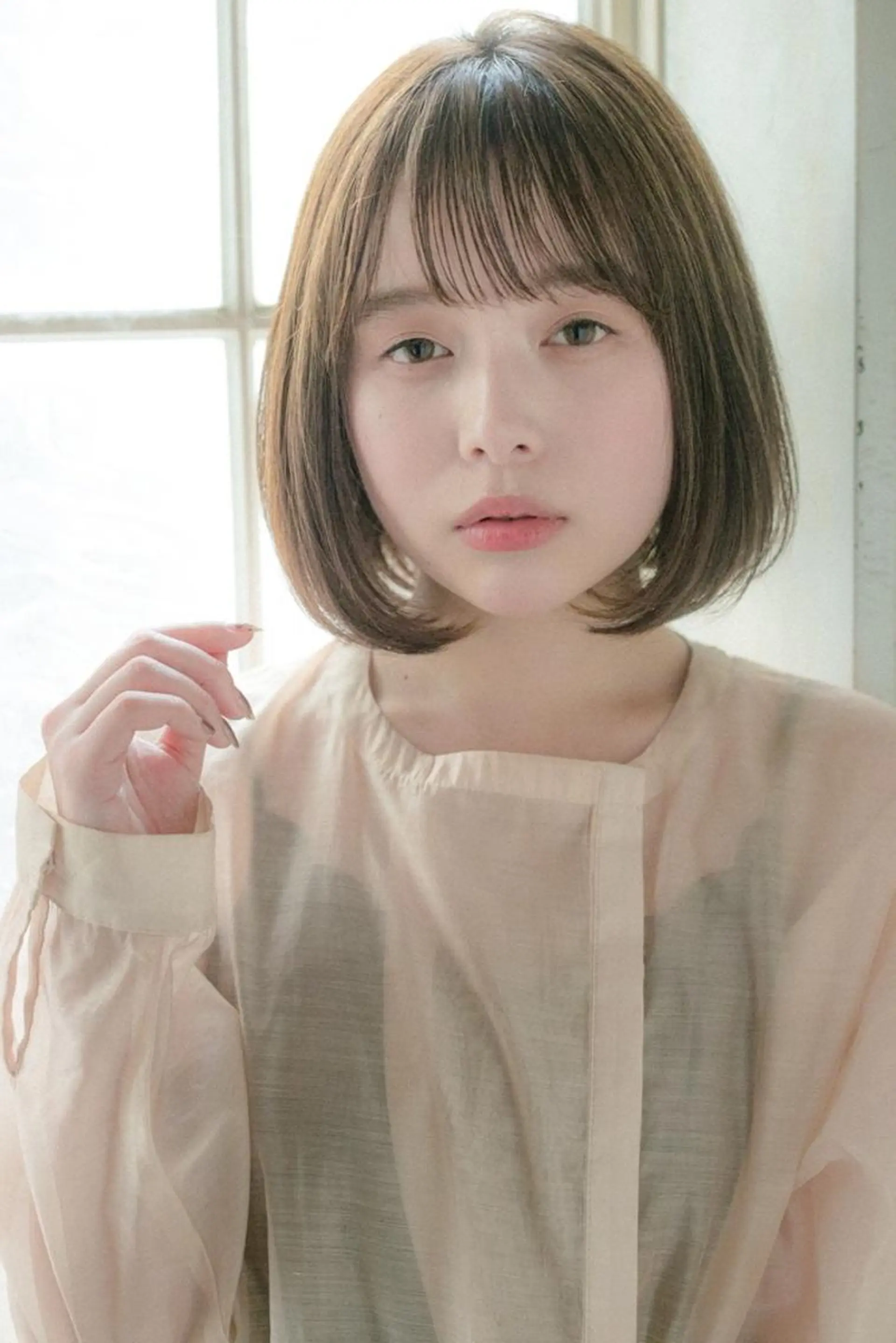 ミディアム ボブ プルエクステで憧れの ロングヘアに✨蛇石のヘアスタイル