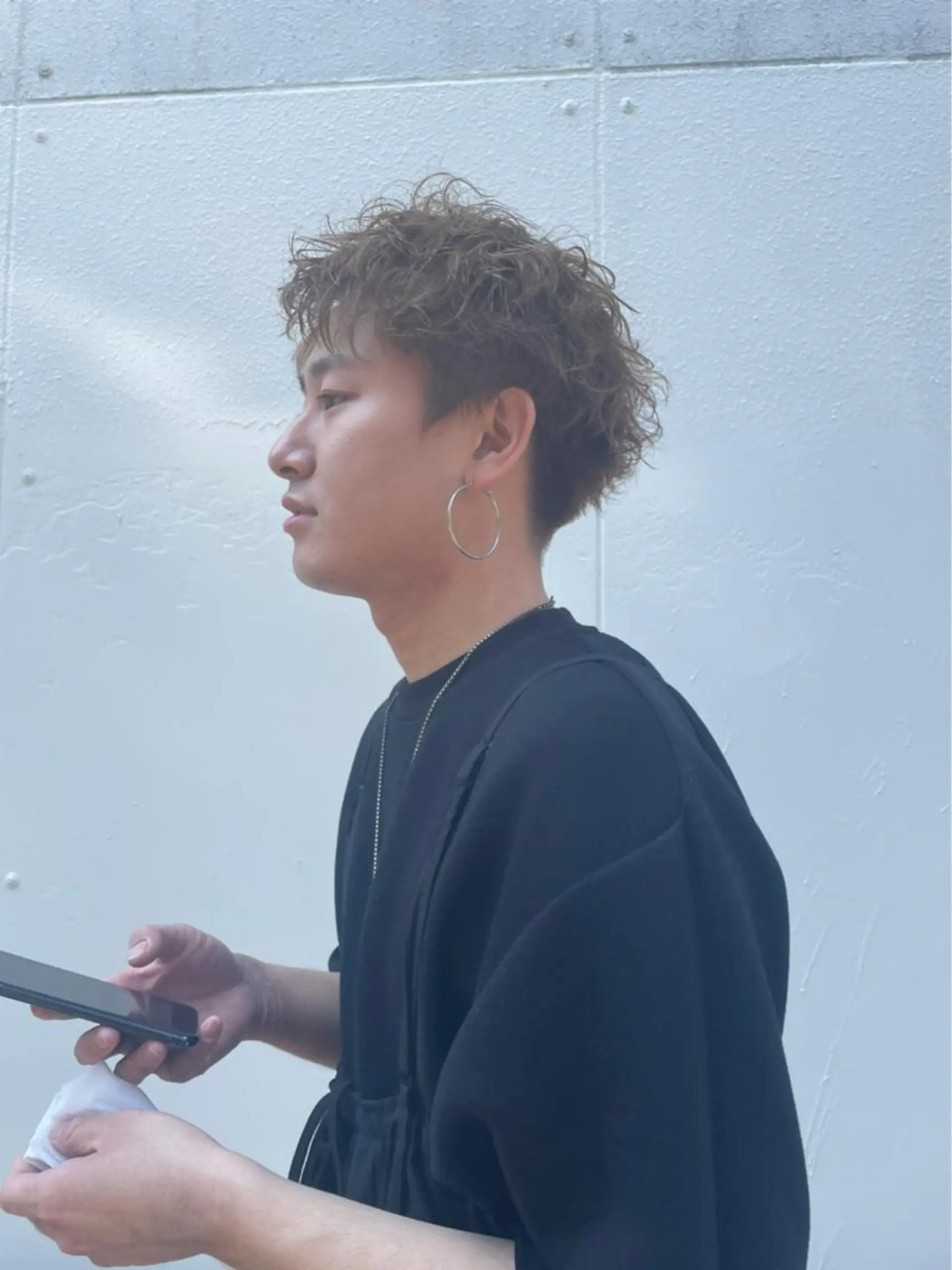 カラー パーマ メンズ メンズブリーチ メンズハイトーン メンズパーマ メンズベリーショート ブリーチ Rondo岐阜公式/ 岐阜No.1髪質改善のヘアスタイル