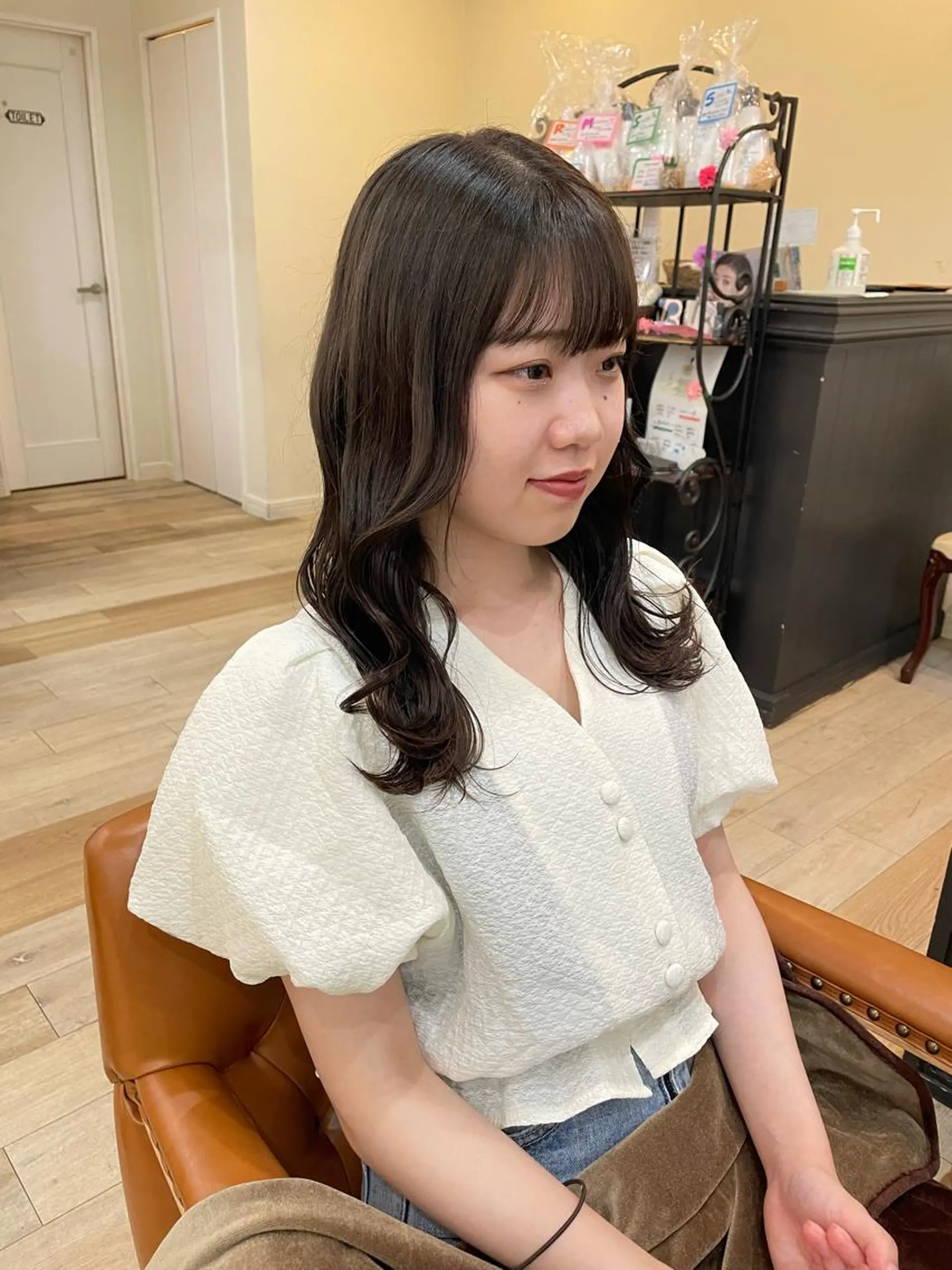 セミロング 亀川蓮 Agu hairのヘアスタイル