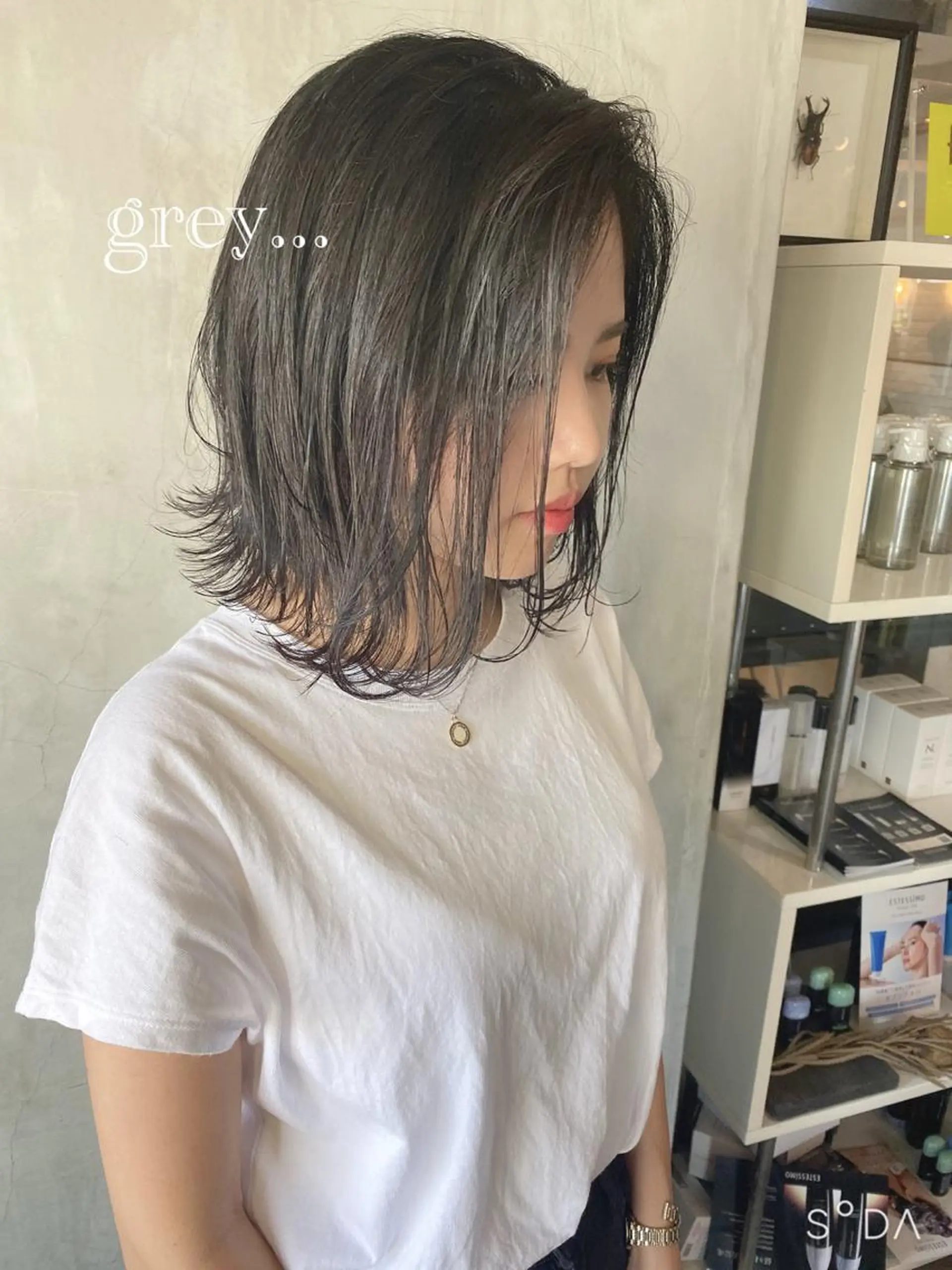 ショート カラー ヘアアレンジ stylist/蛯谷 珠里のヘアスタイル