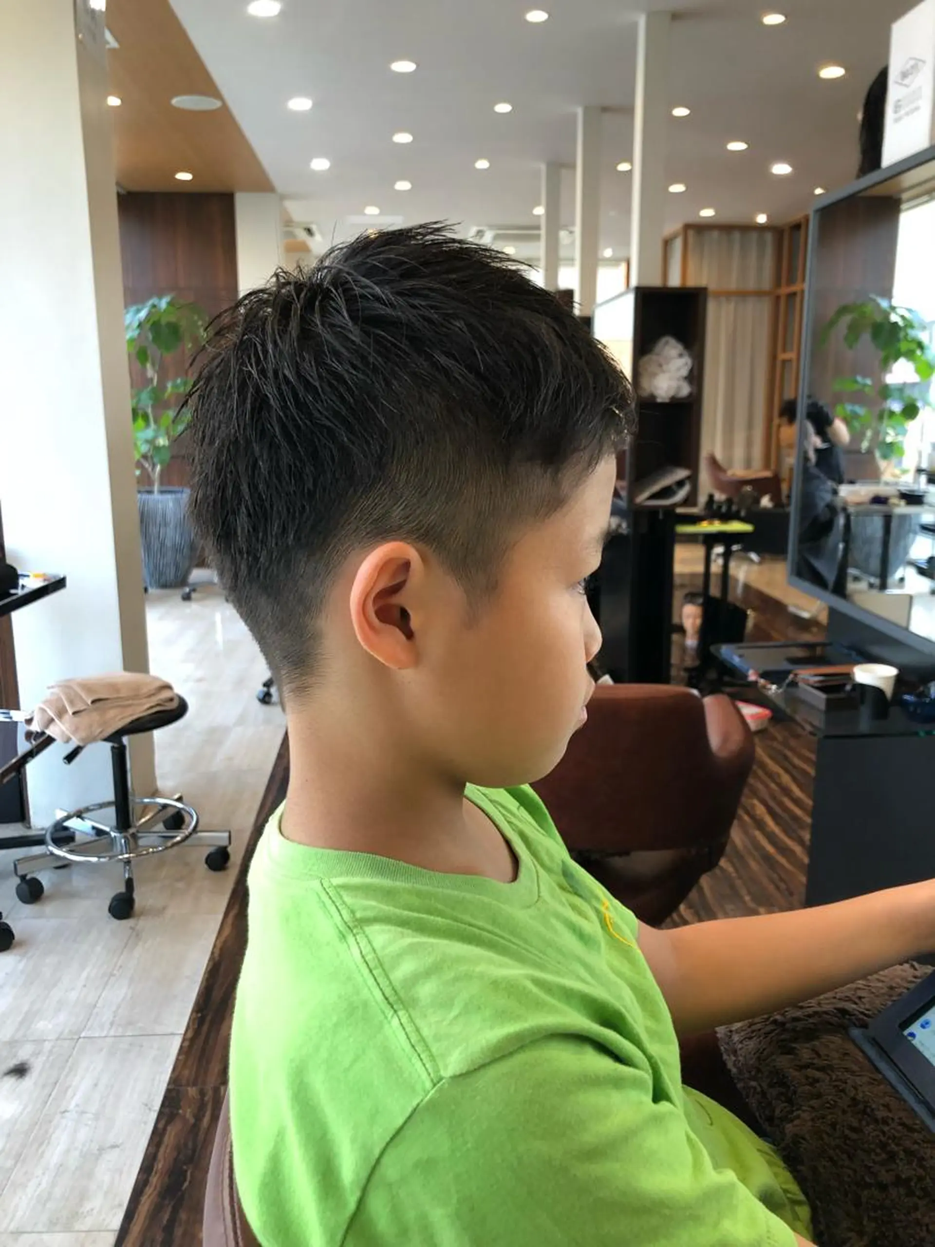 ショート メンズ キッズ pesca 仙台駅前店所属・🖤オサダ マナミ🖤のヘアスタイル