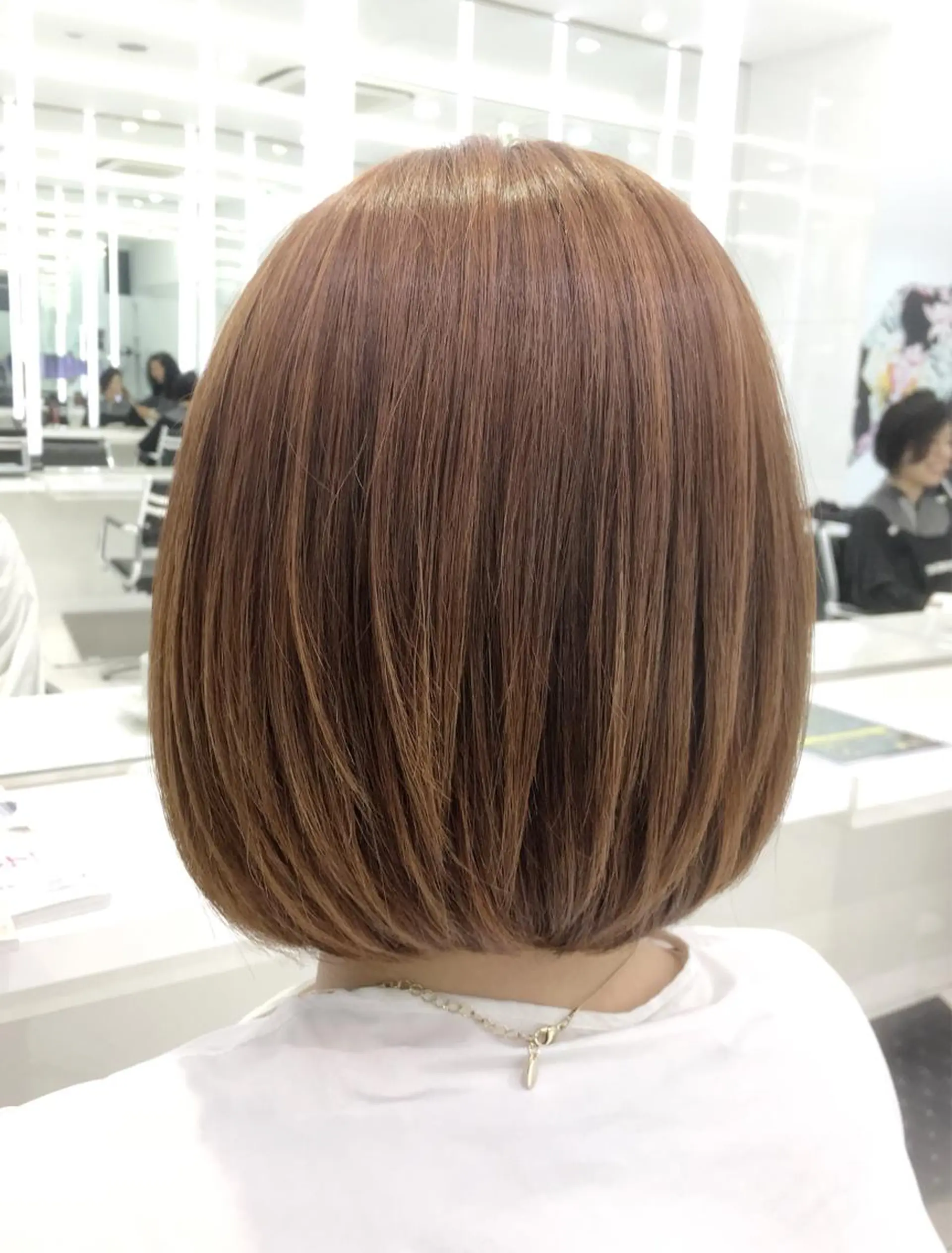 ショート パーマ nex the salon vlow所属・趙 英来のヘアスタイル