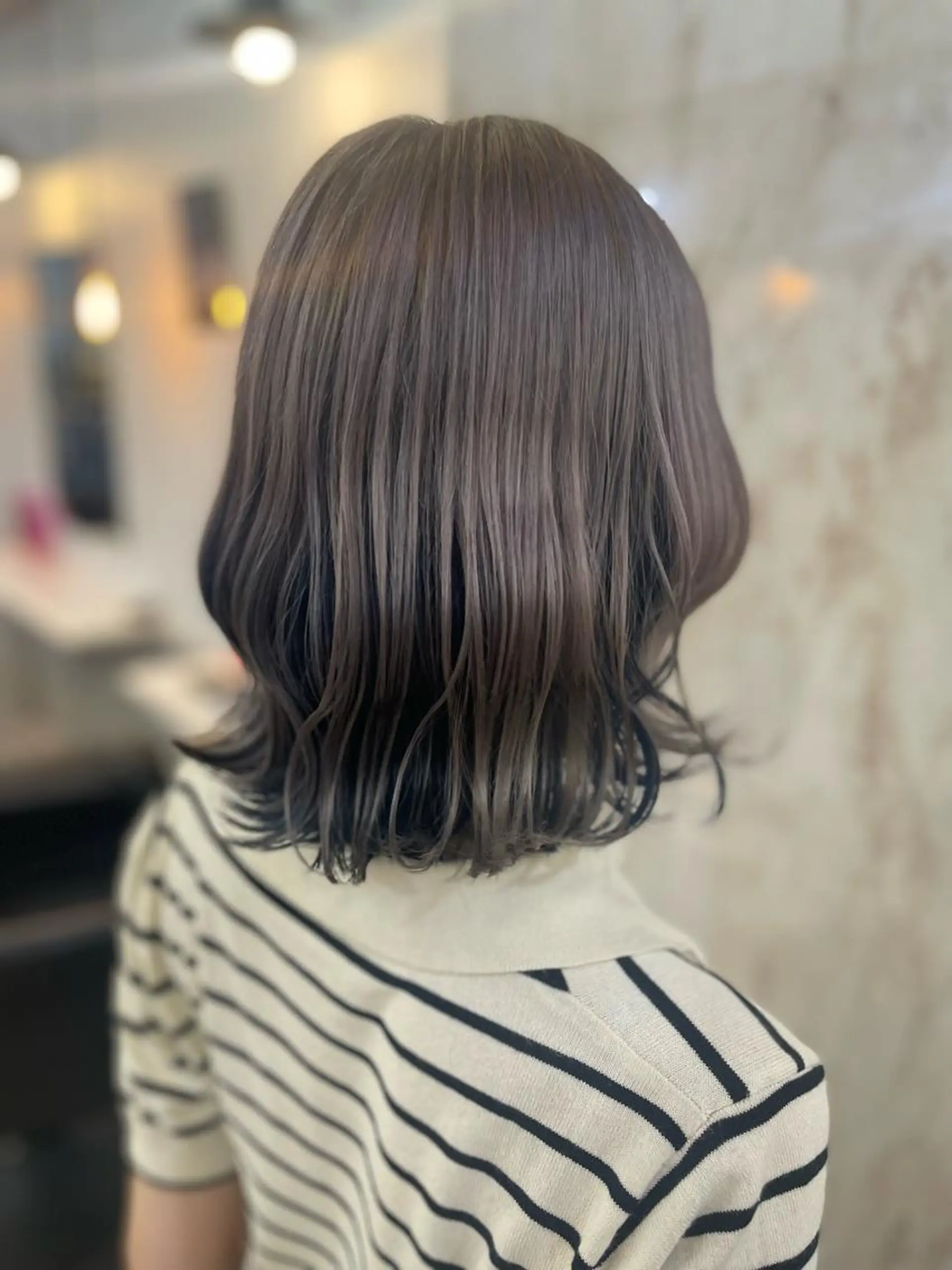 ミディアム ヘアカラー 🎀ikuno🎀 Lovis 🫧艶髪のヘアスタイル