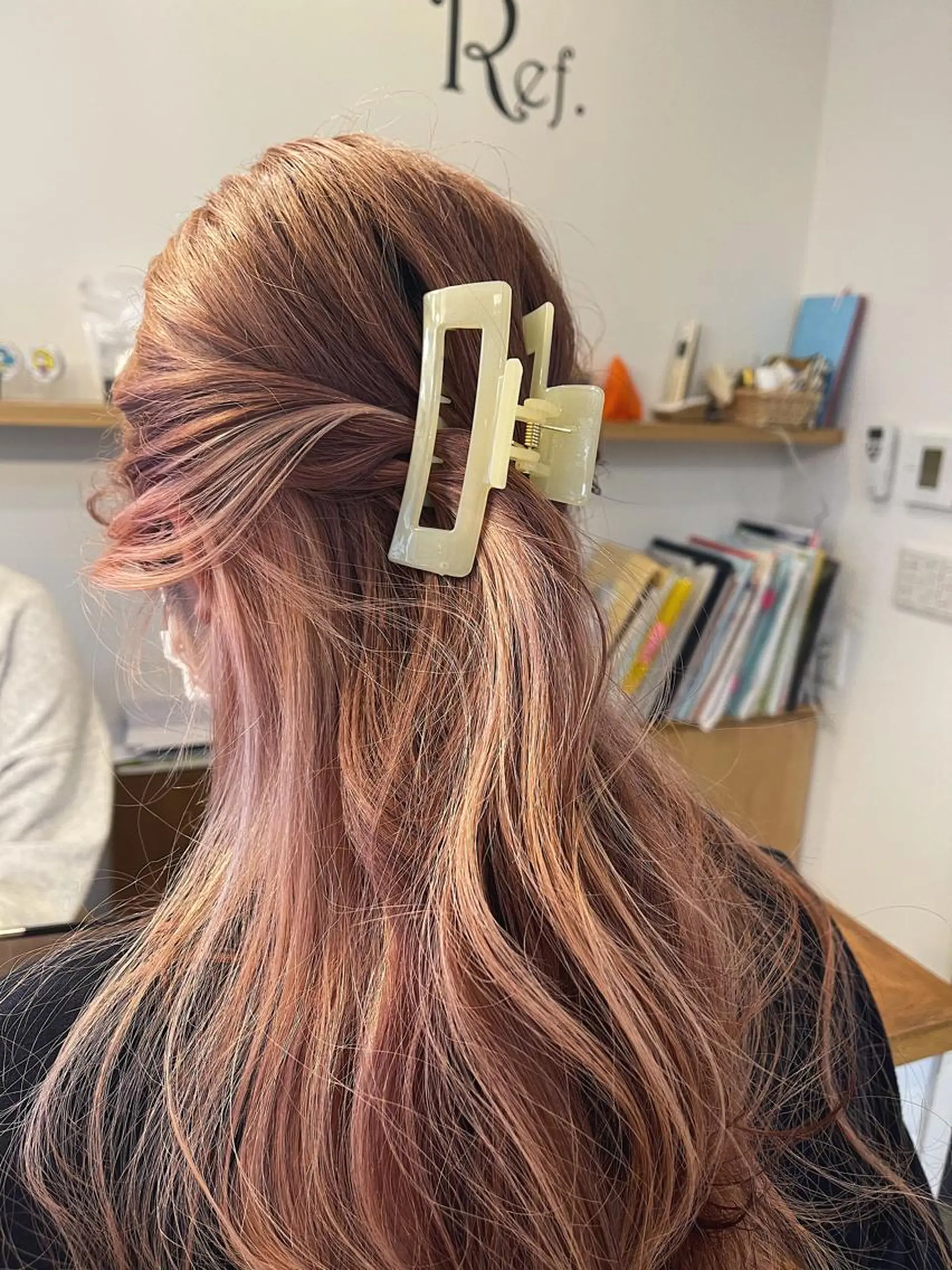 ロング カラー ヘアアレンジ 吉成 祐南のヘアスタイル