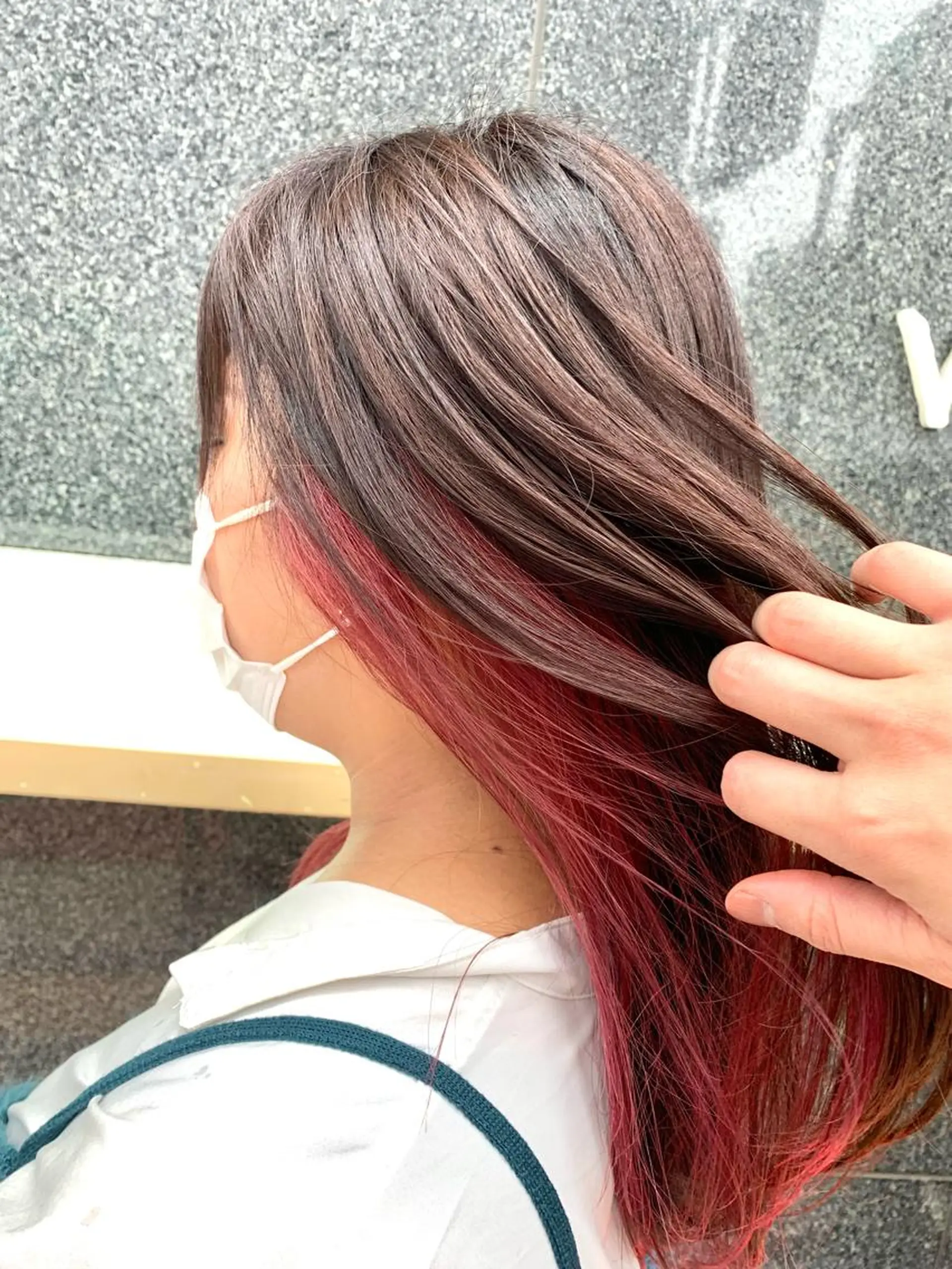 ロング カラー 🔶似合わせセンター パート/ヤス🔶のヘアスタイル
