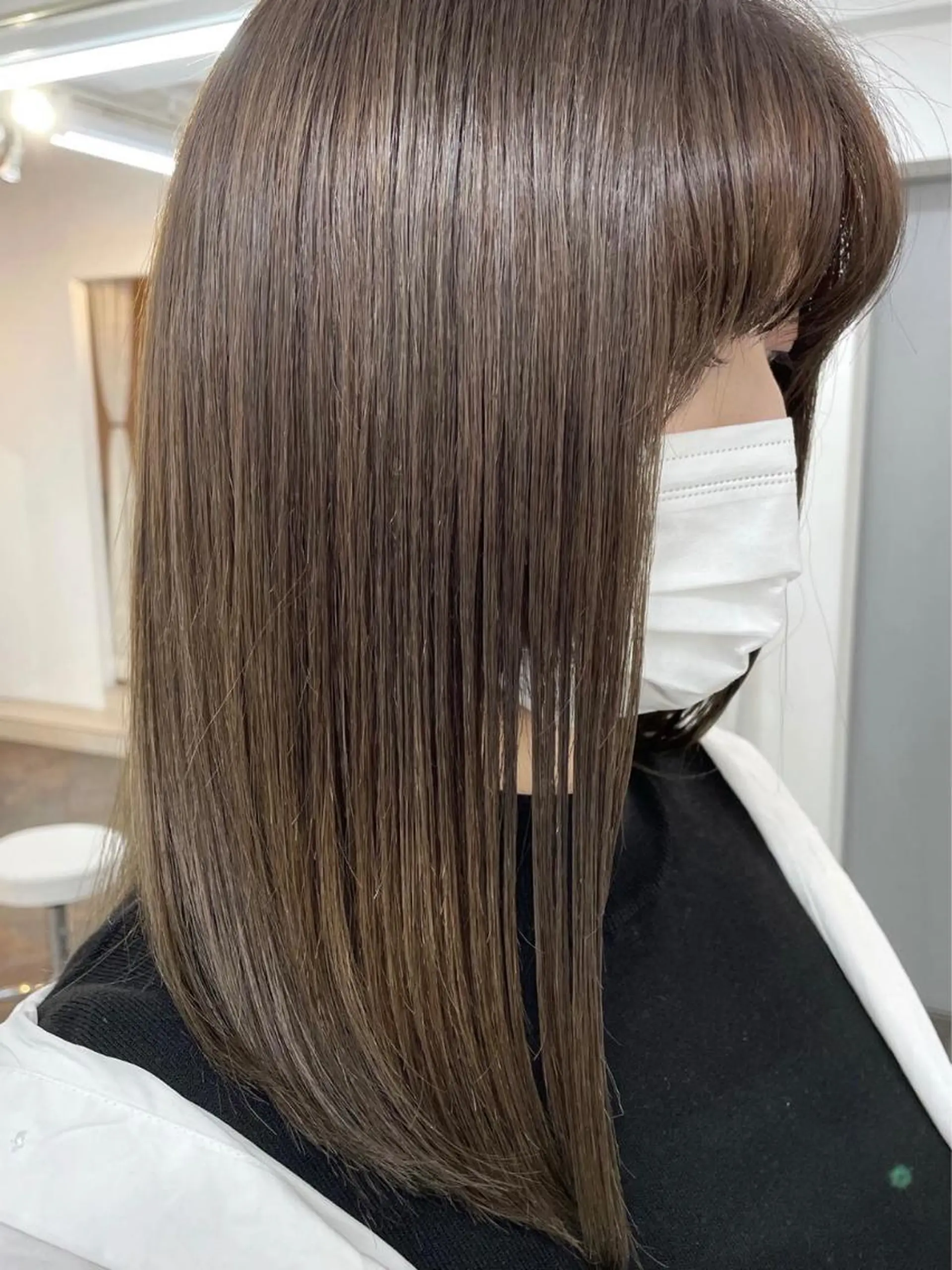 ミディアム ヘアカラー トリートメント 🌼たけや みのり🌿のヘアスタイル