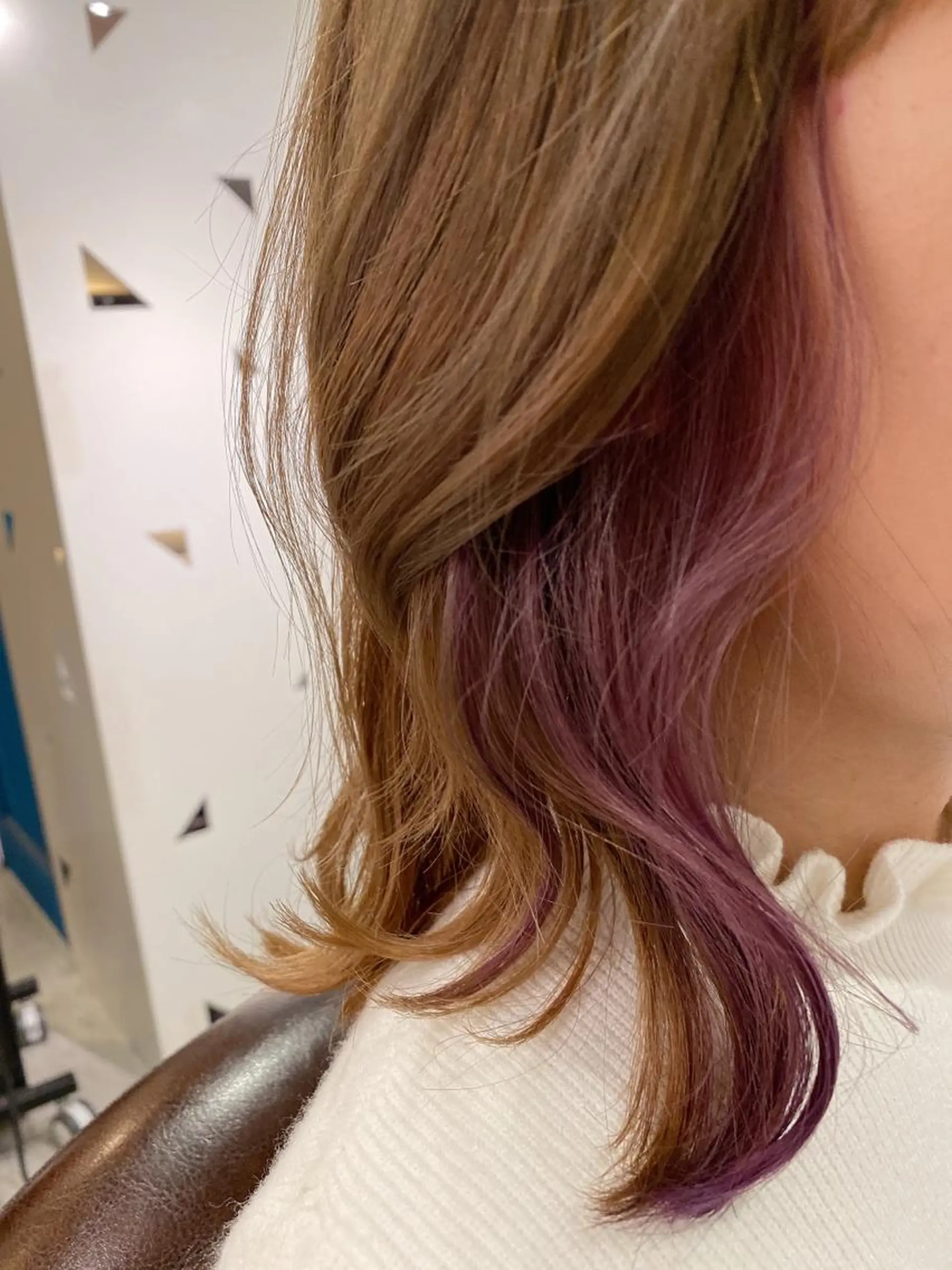 カラー ヘアアレンジ Rely 美空のヘアスタイル