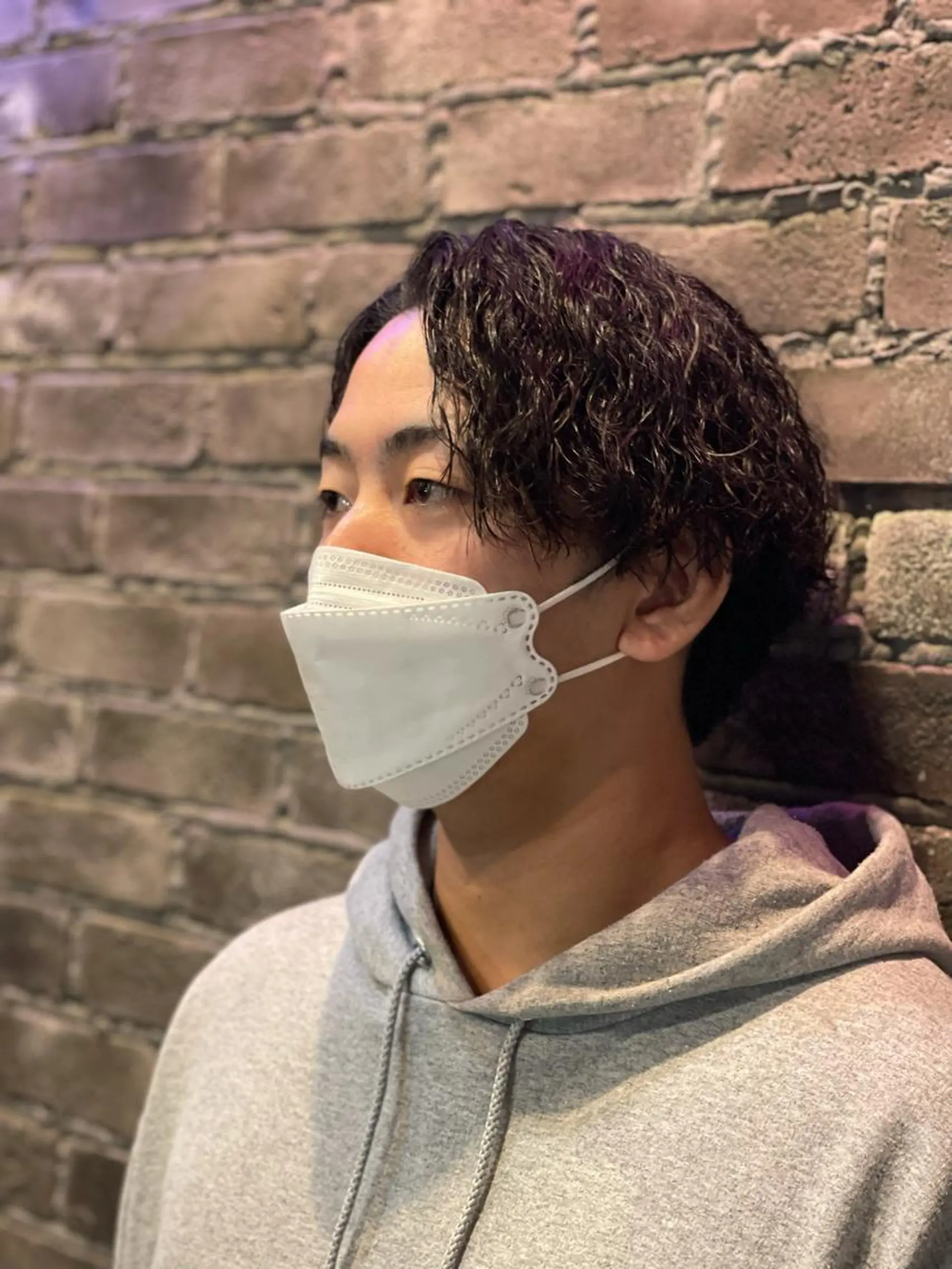 メンズ メンズパーマ カット パーマ ショートとレイヤーが 好きな人|三浦翔のヘアスタイル