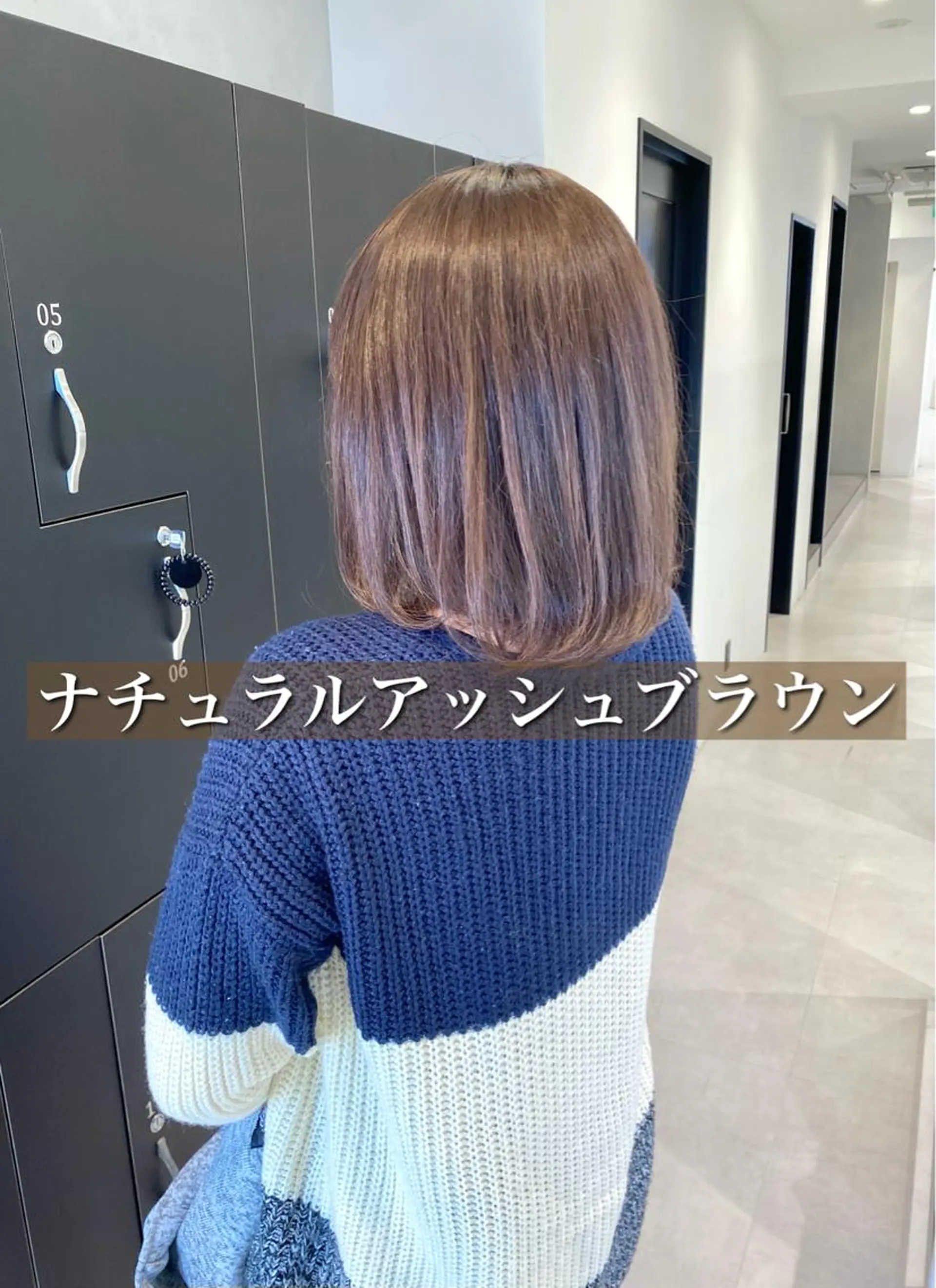 ミディアム カラー ヘアアレンジ 髪質改善水素TR× レイヤーカット/熊澤のヘアスタイル