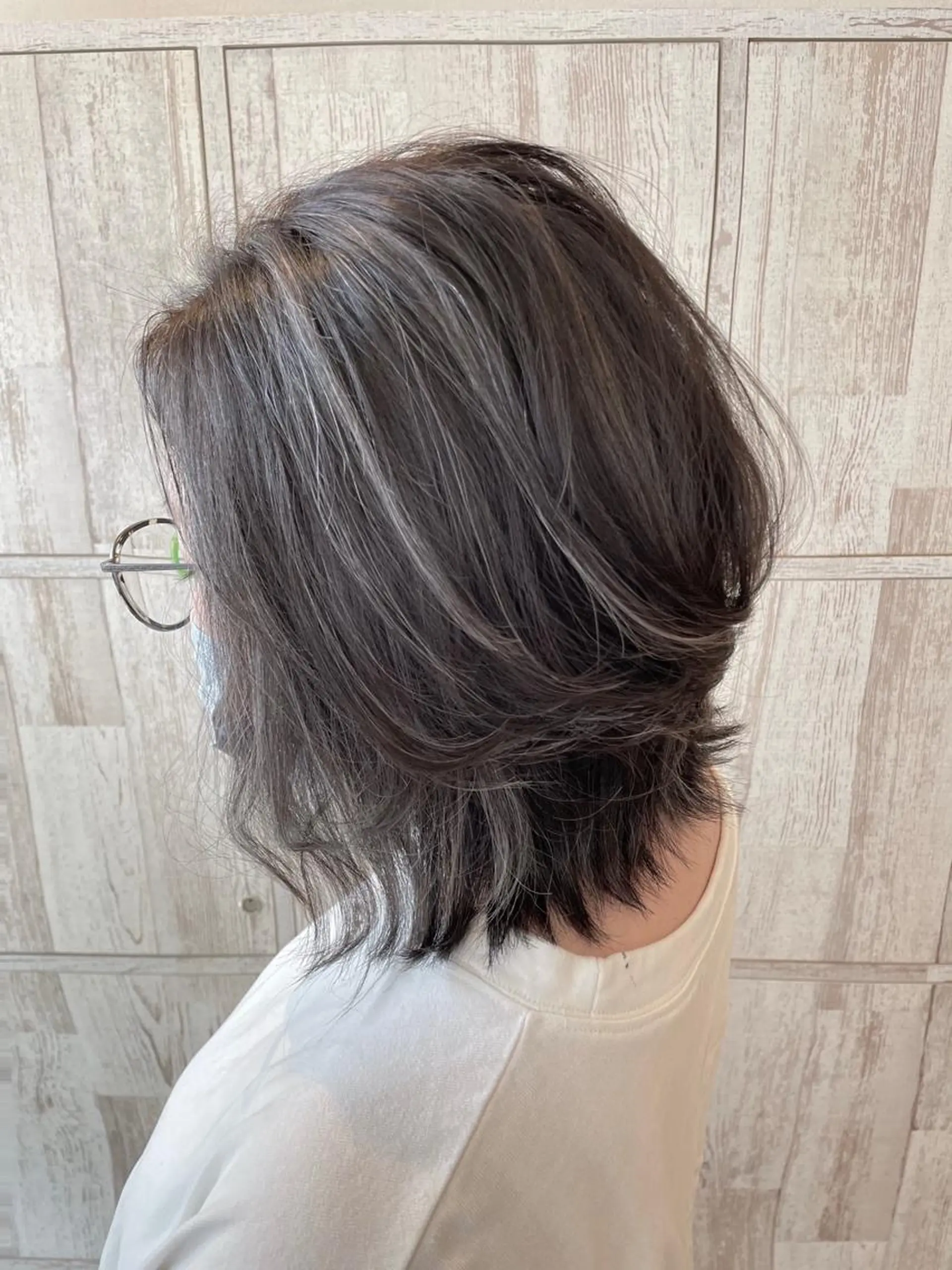 ミディアム 浅古 雄介のヘアスタイル