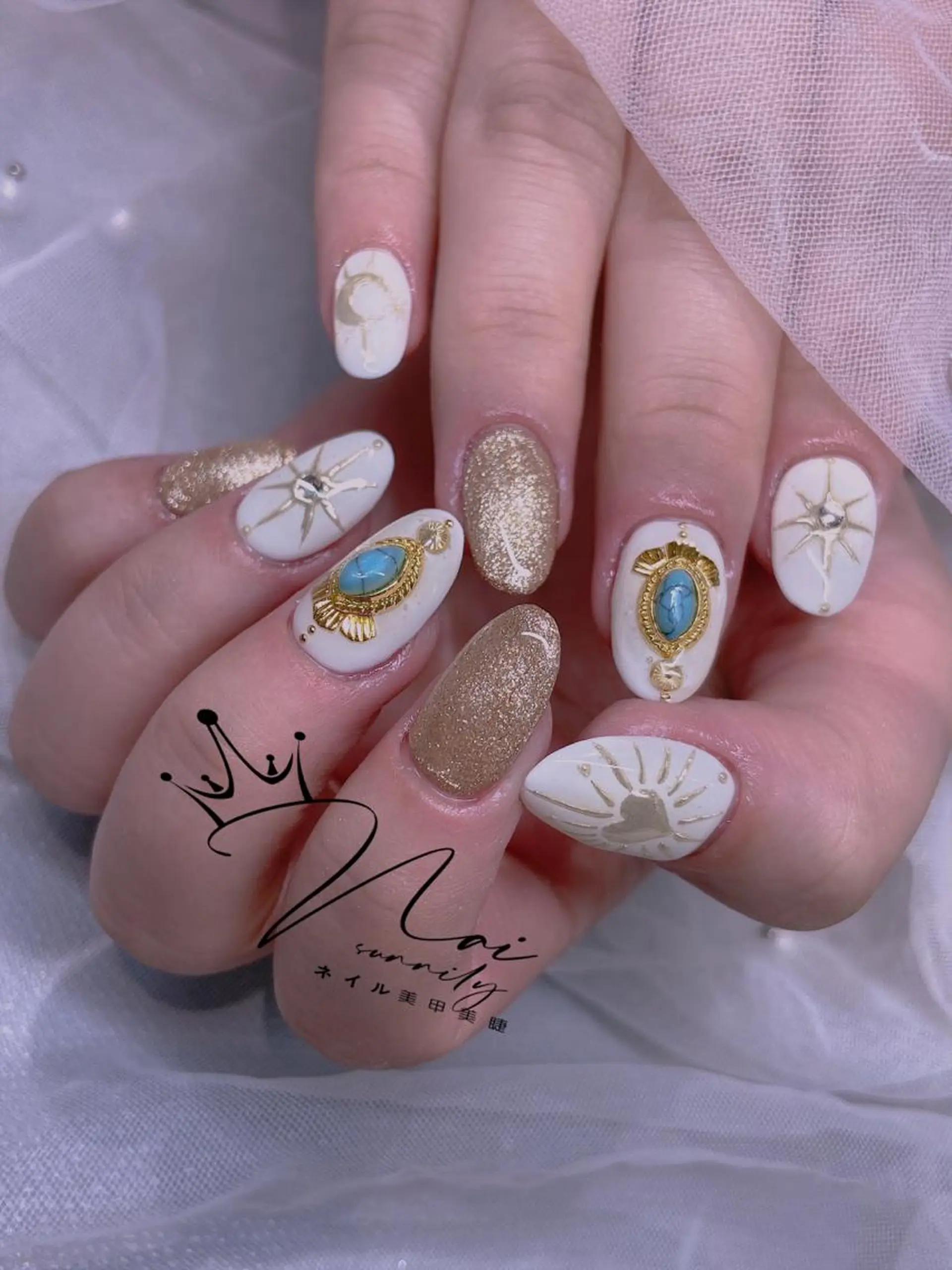 ネイル 長さだし専門店 M2 rikaのネイルデザイン