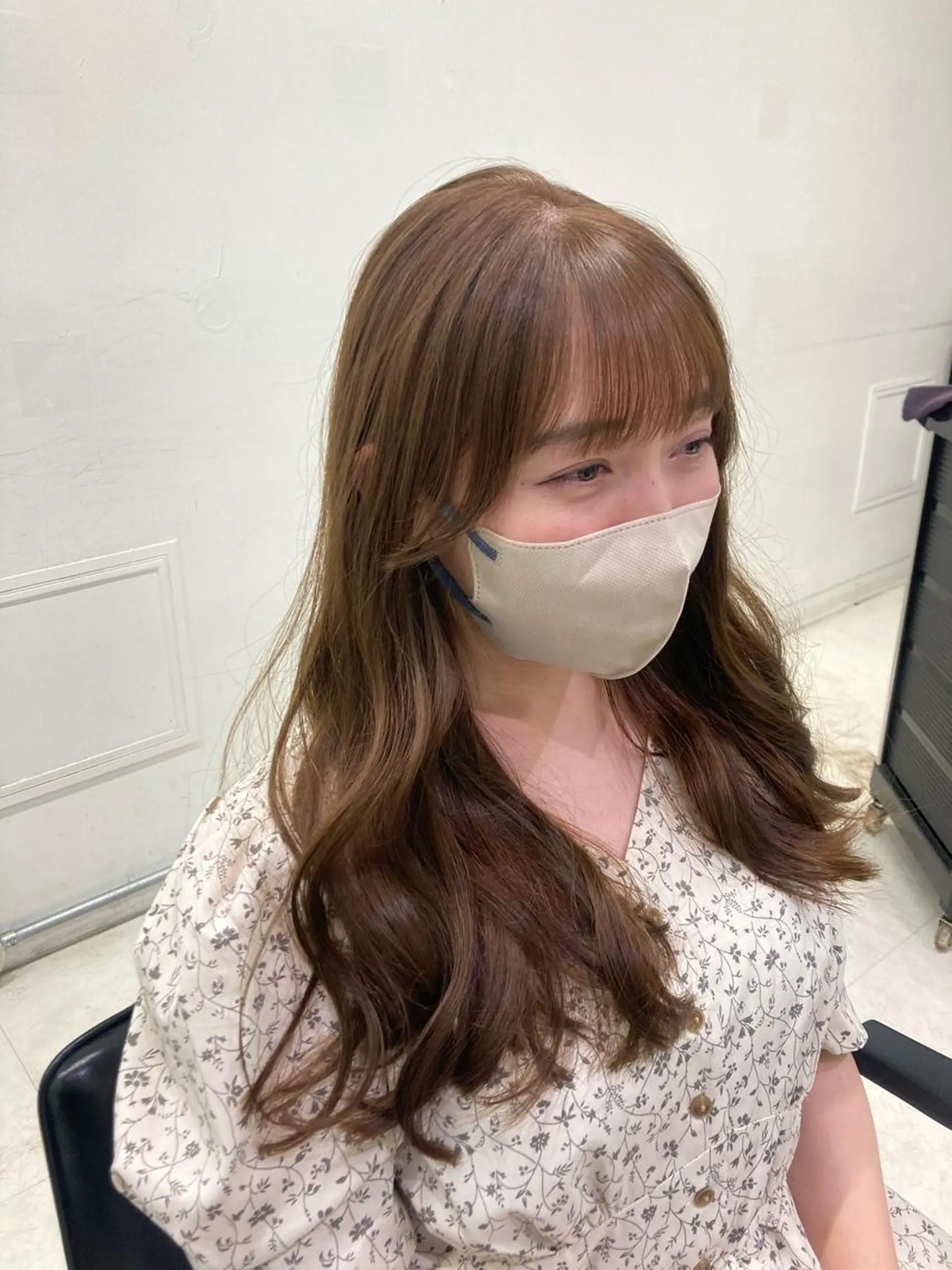 ロング カラー カット ヘアカラー トリートメント GO TODAY SHAIRE SALON原宿vita店舗所属・🩷完全マンツーマン 💖ASAHIのヘアスタイル