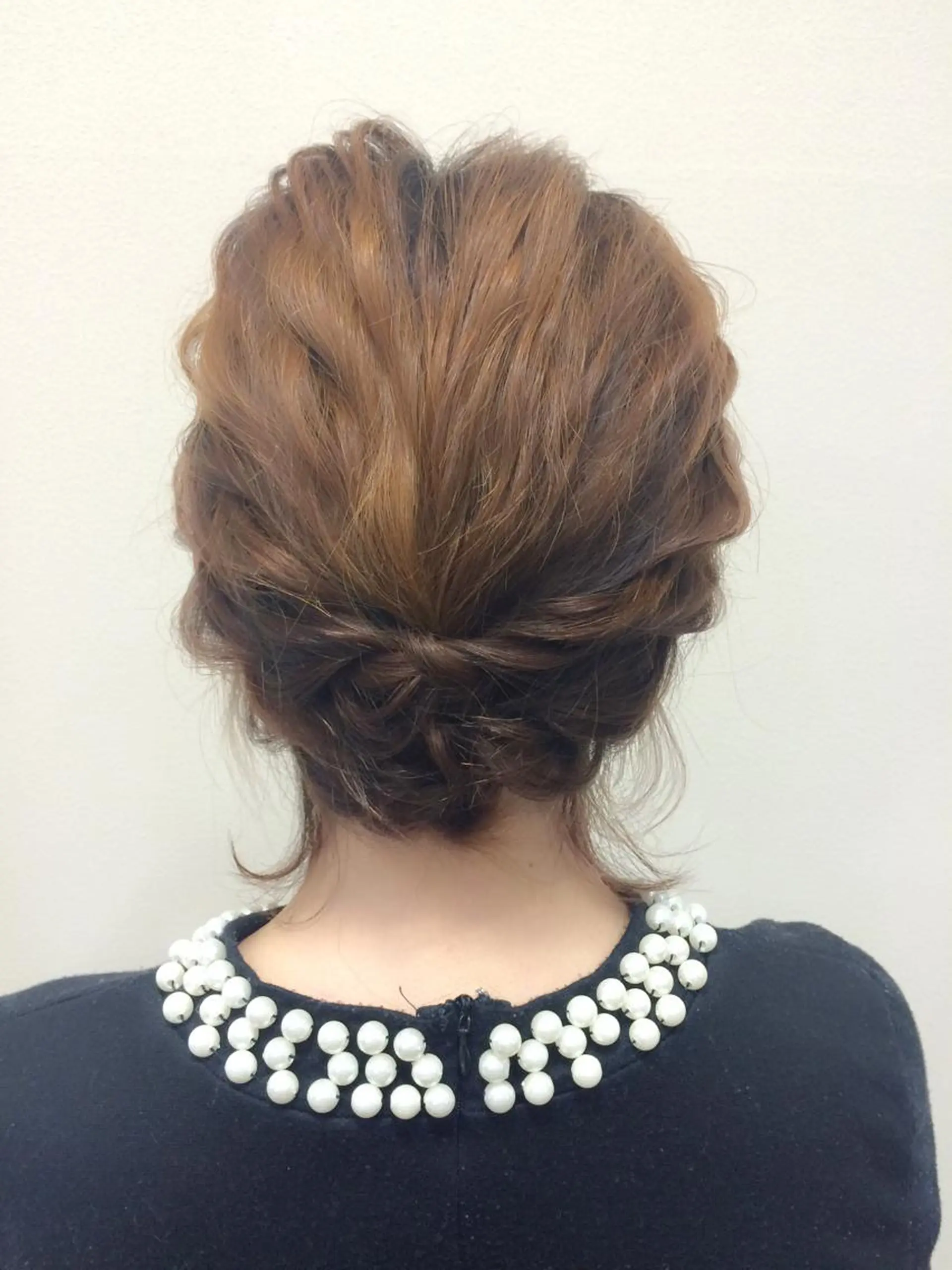 ミディアム ヘアアレンジ 沢田 瞳のヘアスタイル