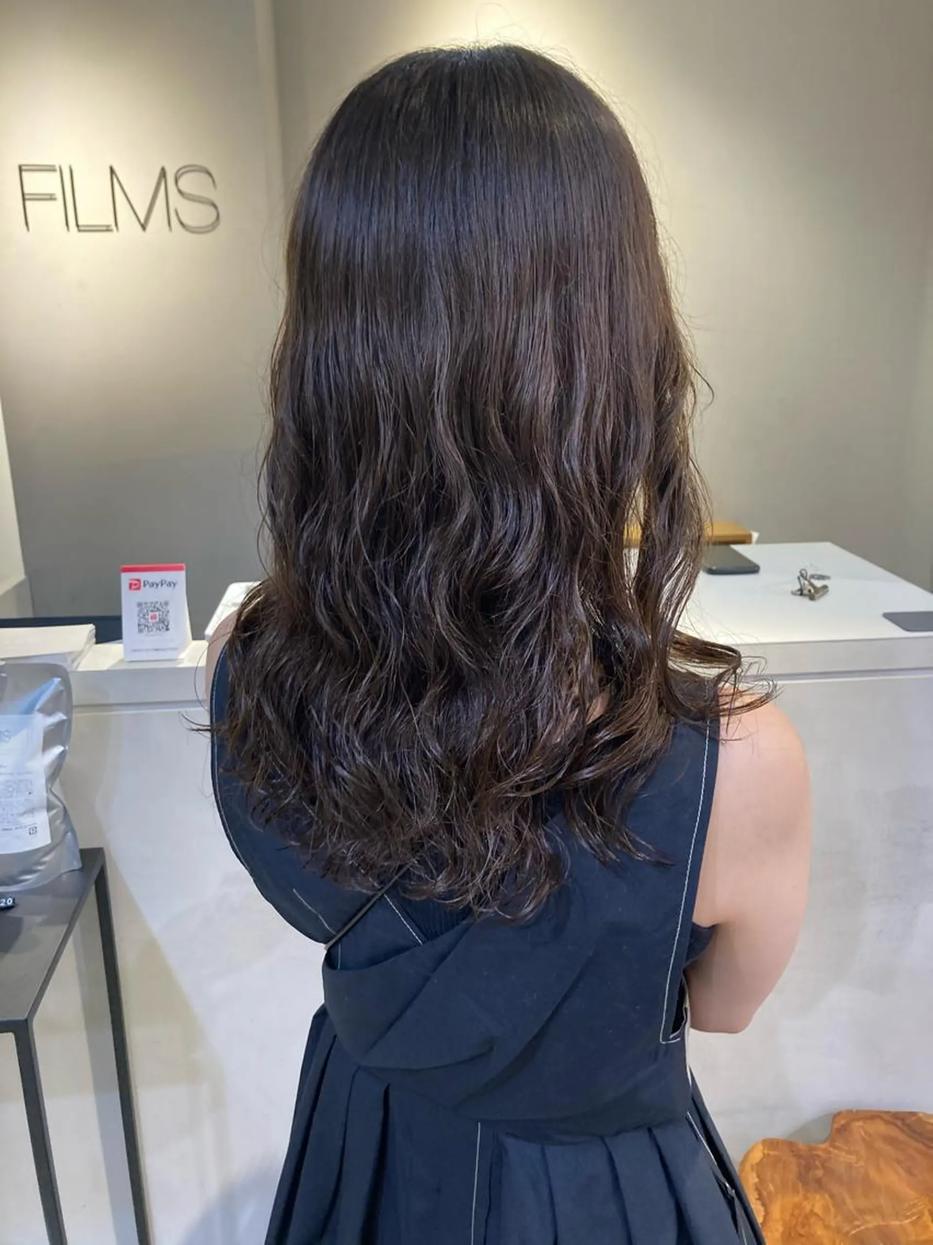 ロング パーマ FILMS所属・宮城 星のヘアスタイル