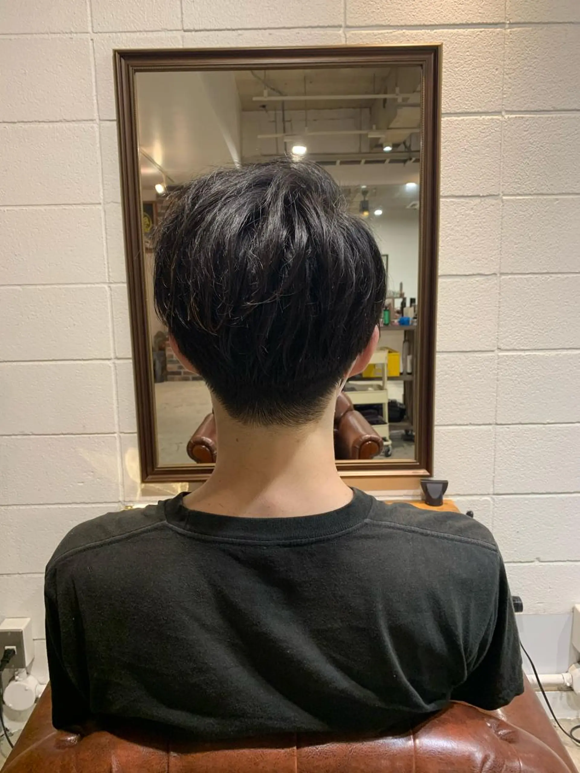 メンズ ショート🌼パーマ 本間正子のヘアスタイル