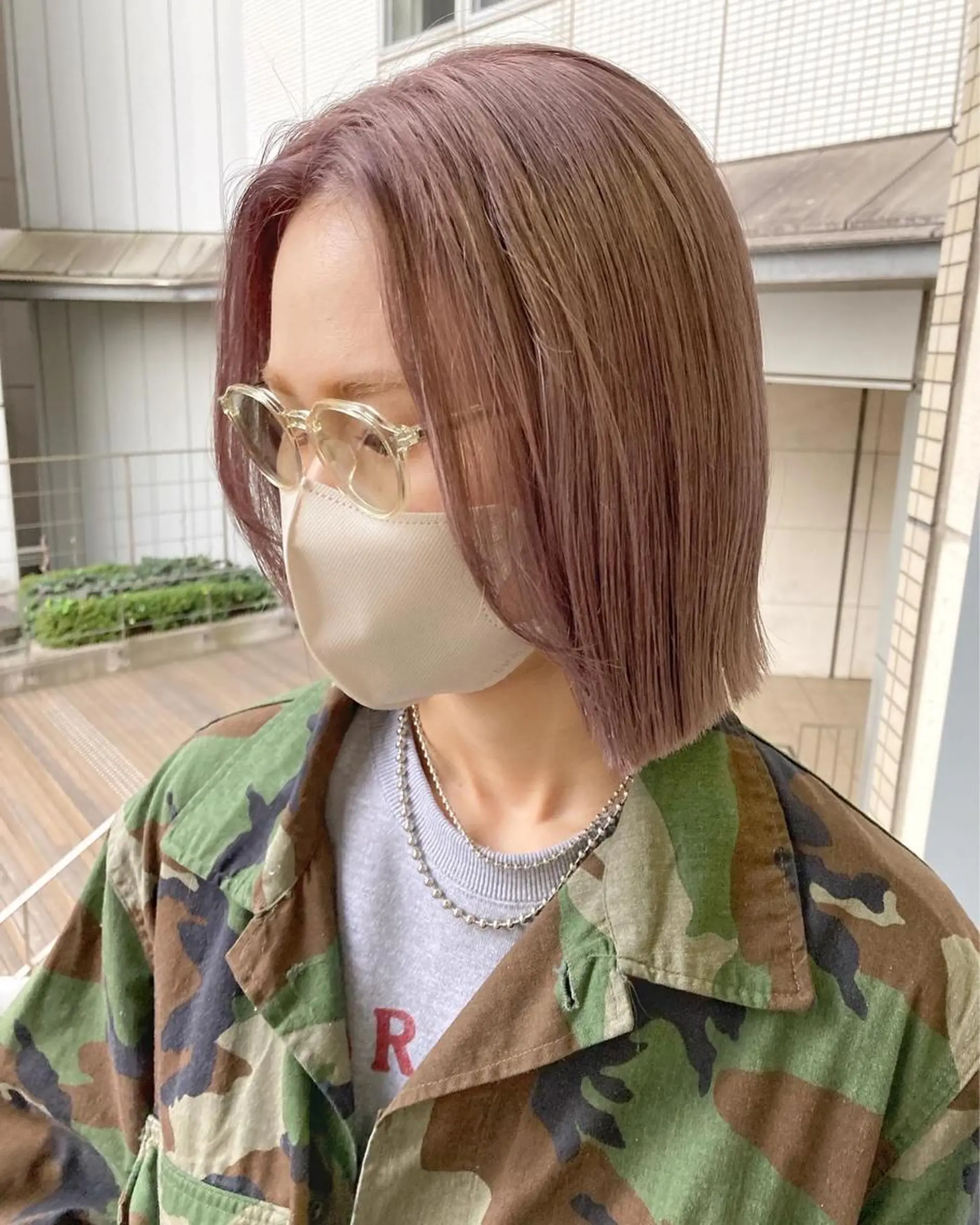 ショート カラー ベージュカラー ブリーチ ラベンダーカラー ピンクカラー ヘアカラー カラーリスト菅野 竜矢🌈のヘアスタイル