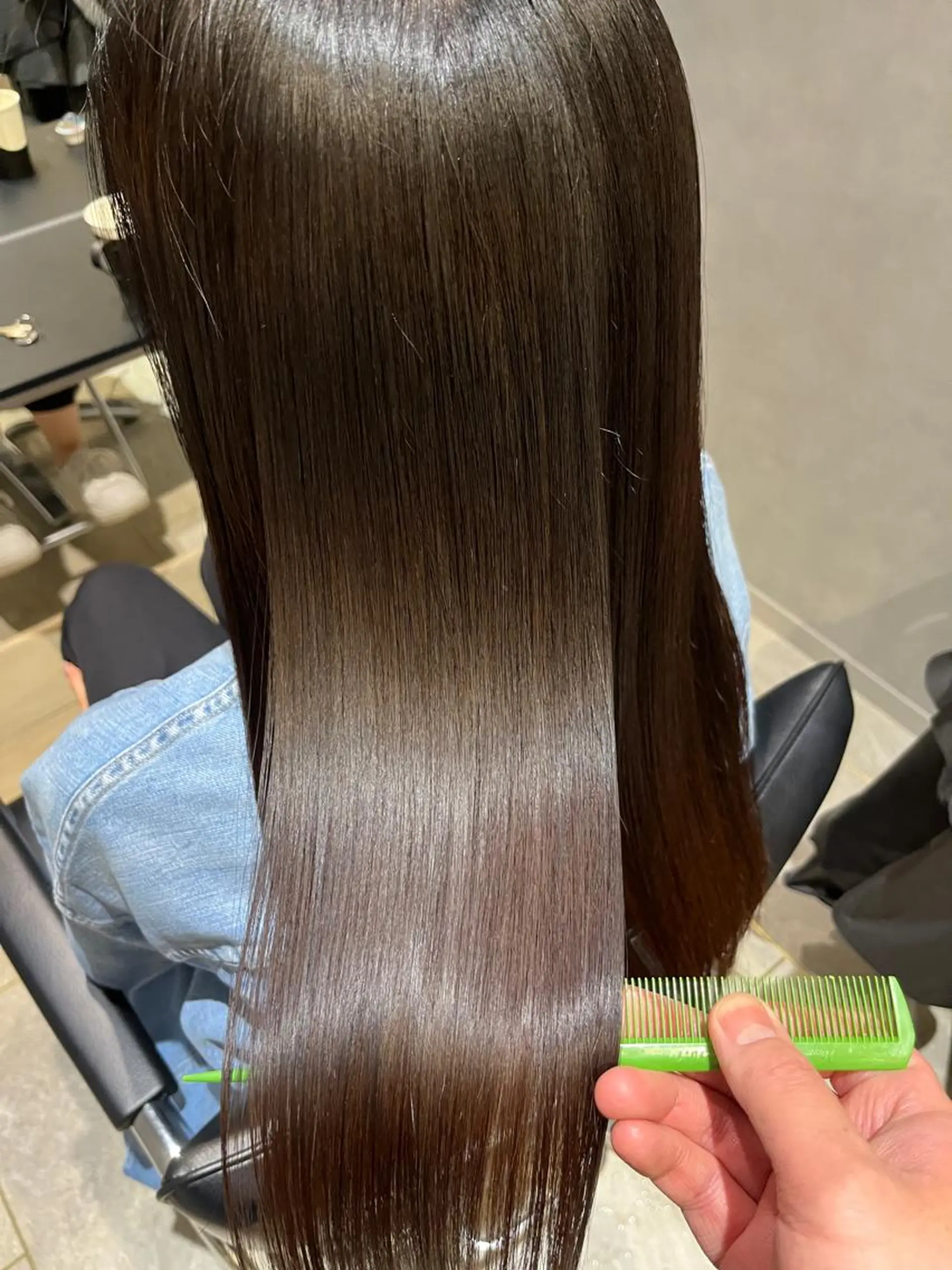 ロング カット ヘアカラー トリートメント ココペリヘアー所属・東梅田徒歩5分☆髪質 改善☆笹次ユウタのヘアスタイル