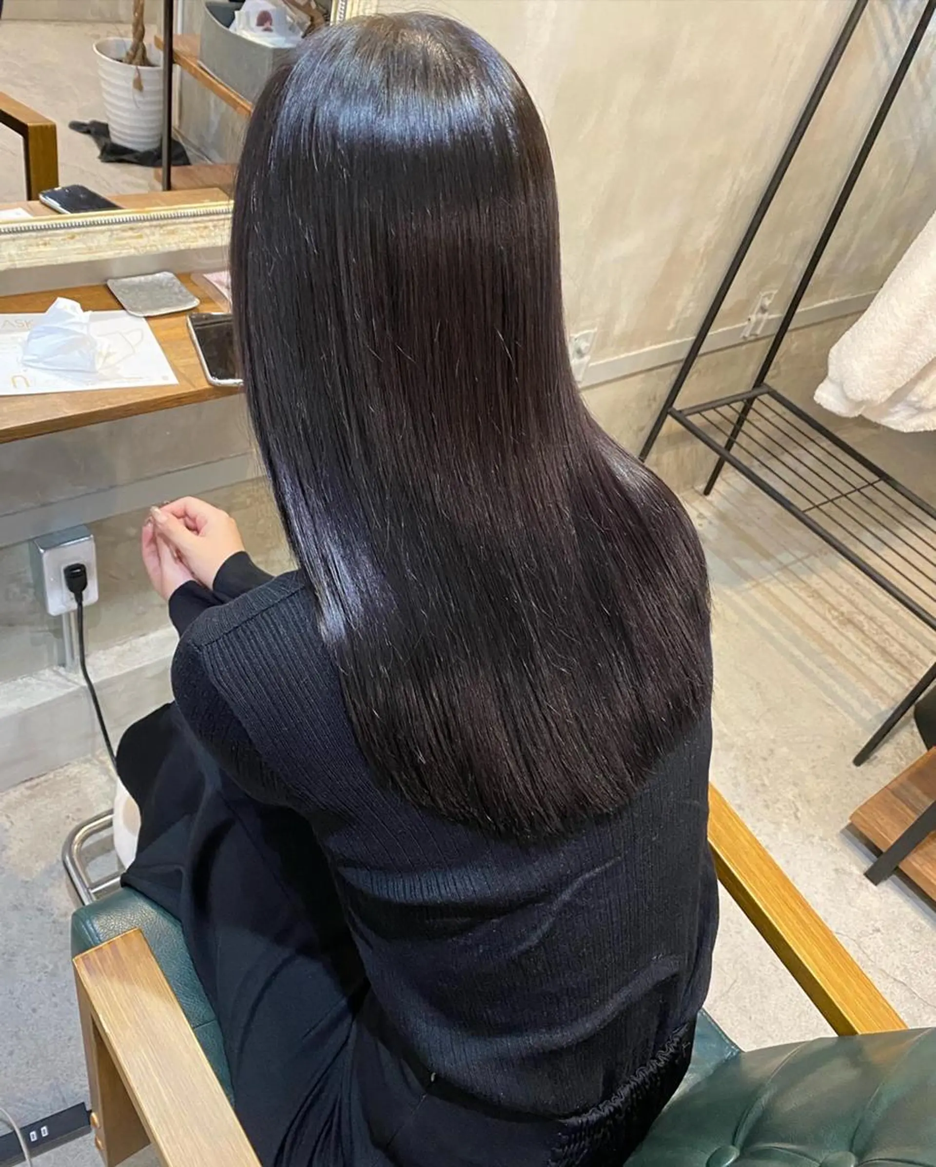 ロング Reflet 新宿/プルエクステのヘアスタイル