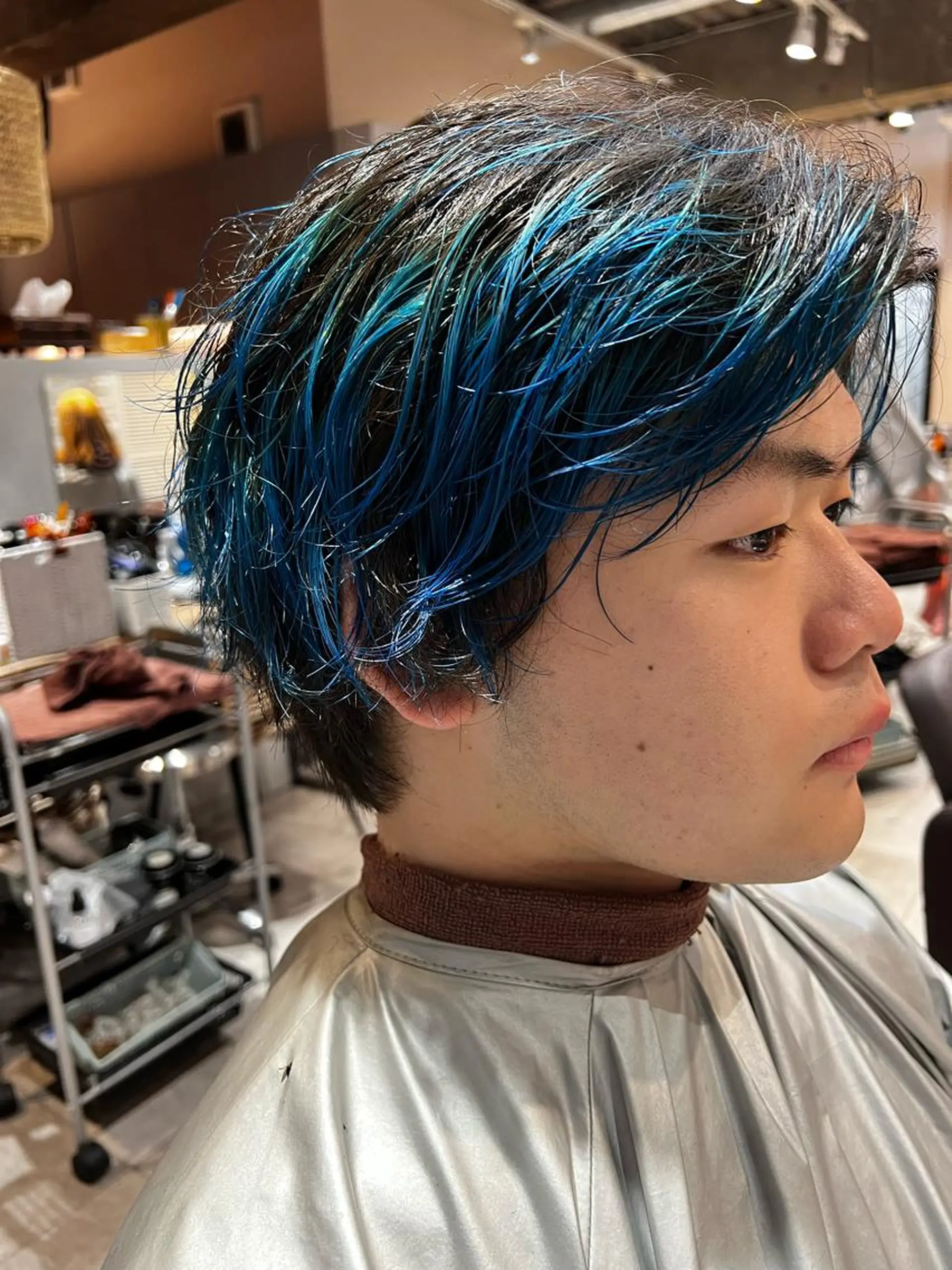 ミディアム モテ髪🌈細矢 森平のヘアスタイル