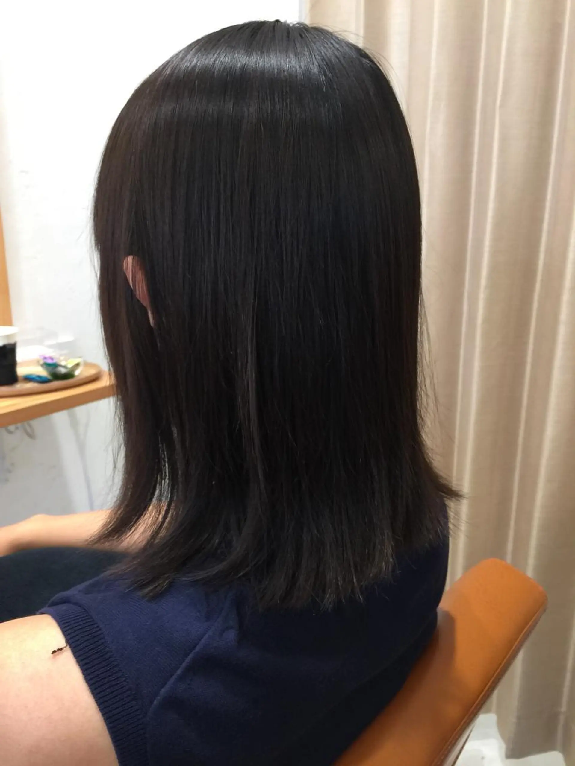 セミロング 髪質改善 縮毛矯正 ツヤ髪専門美容師 桑原　和誠のヘアスタイル