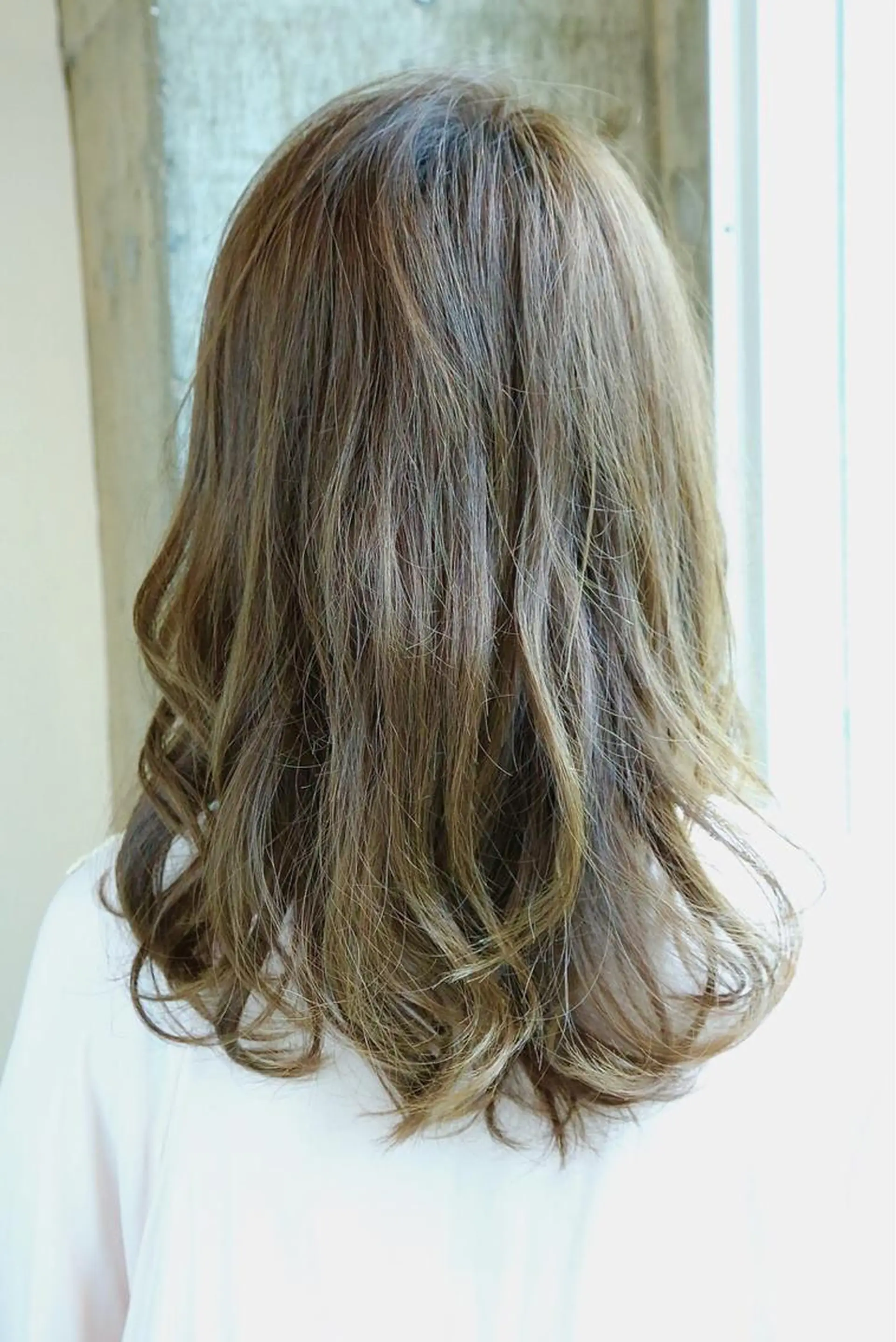 ロング カラー パーマ メッシュ&パーマ特化 🔥山田雄大🔥のヘアスタイル