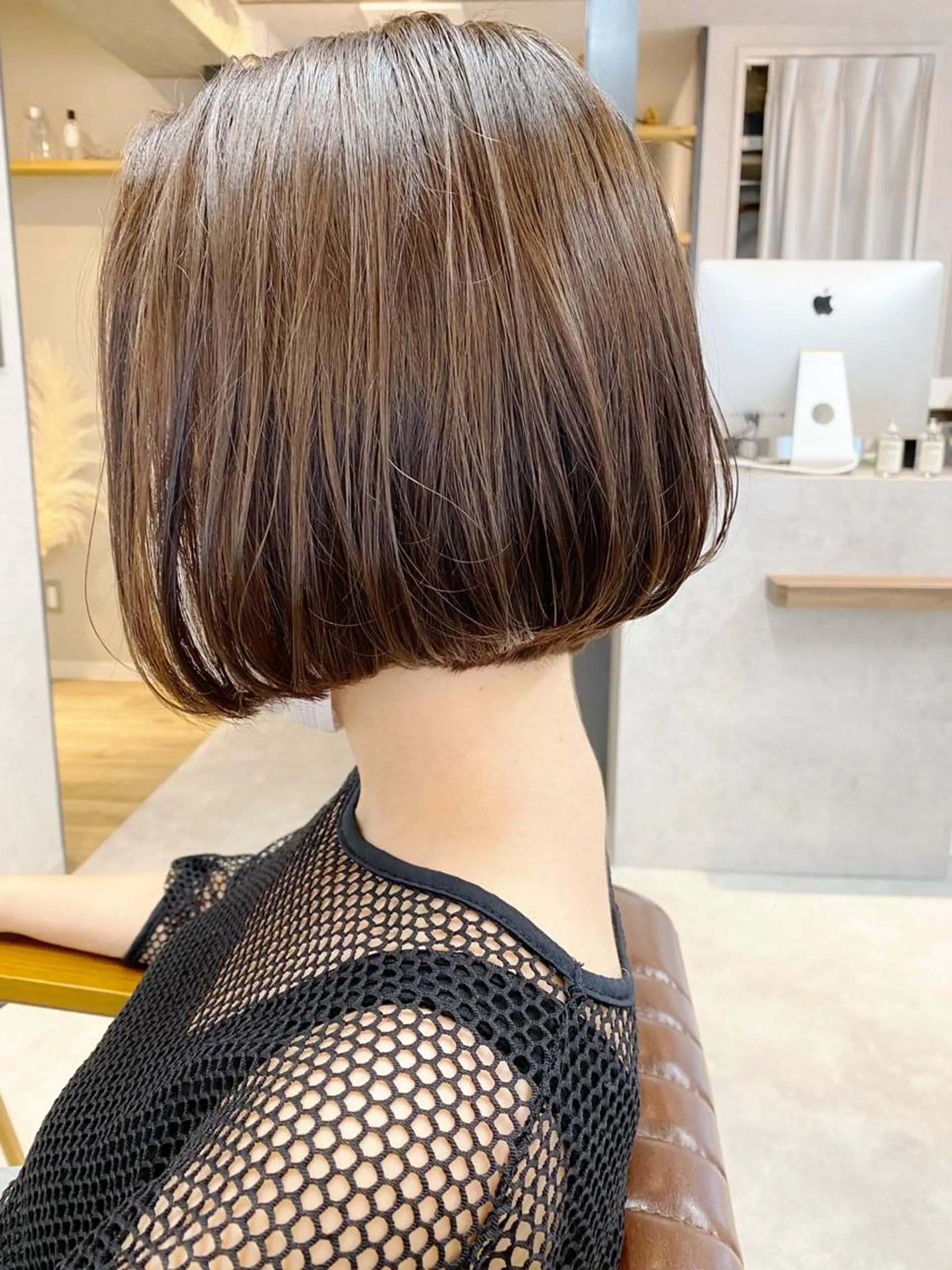 ショート 前下がりボブ ボブ 前樫 将太のヘアスタイル