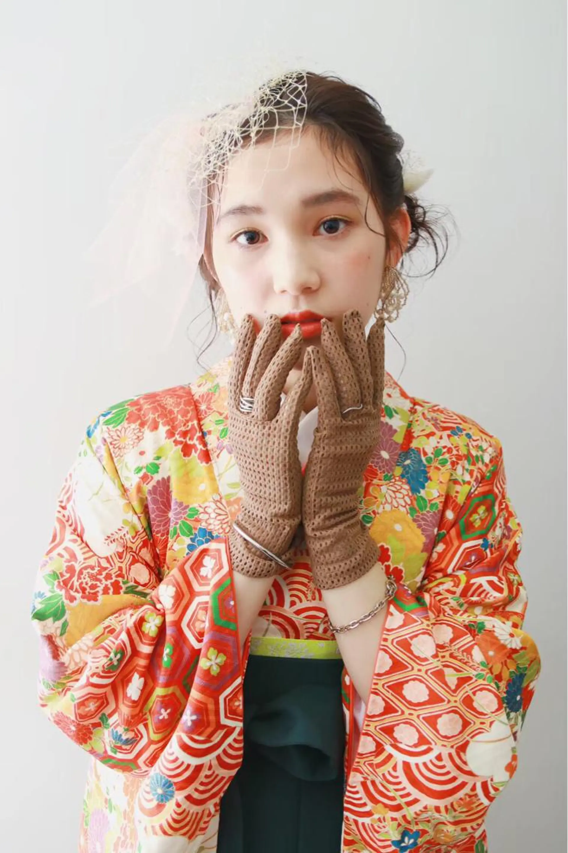 ヘアアレンジ 髪飾り 湯田実津希🤎 ﾐﾙｸﾃｨ専門のヘアスタイル