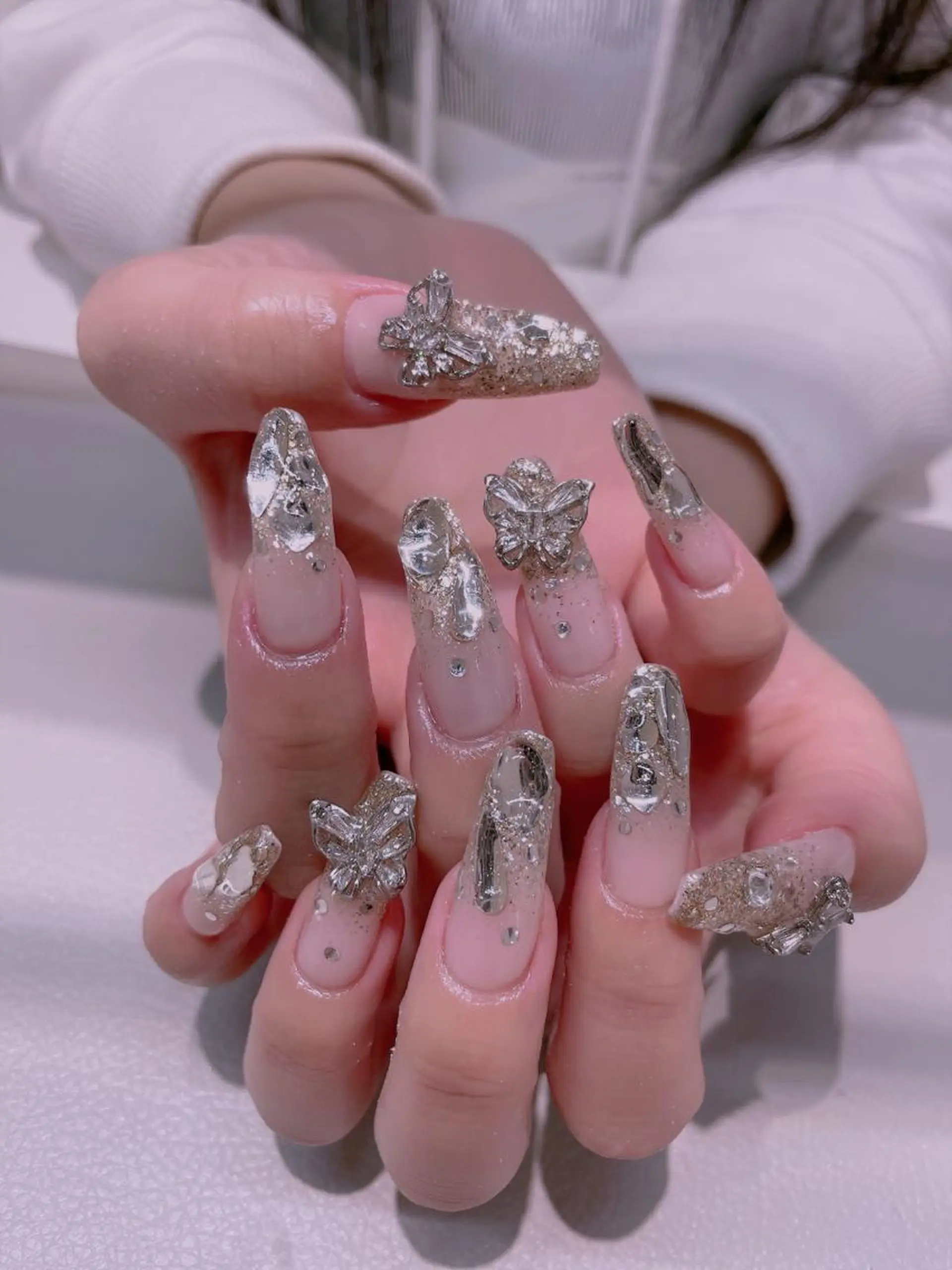 ネイル 長さだし専門店 M2　rikaのネイルデザイン