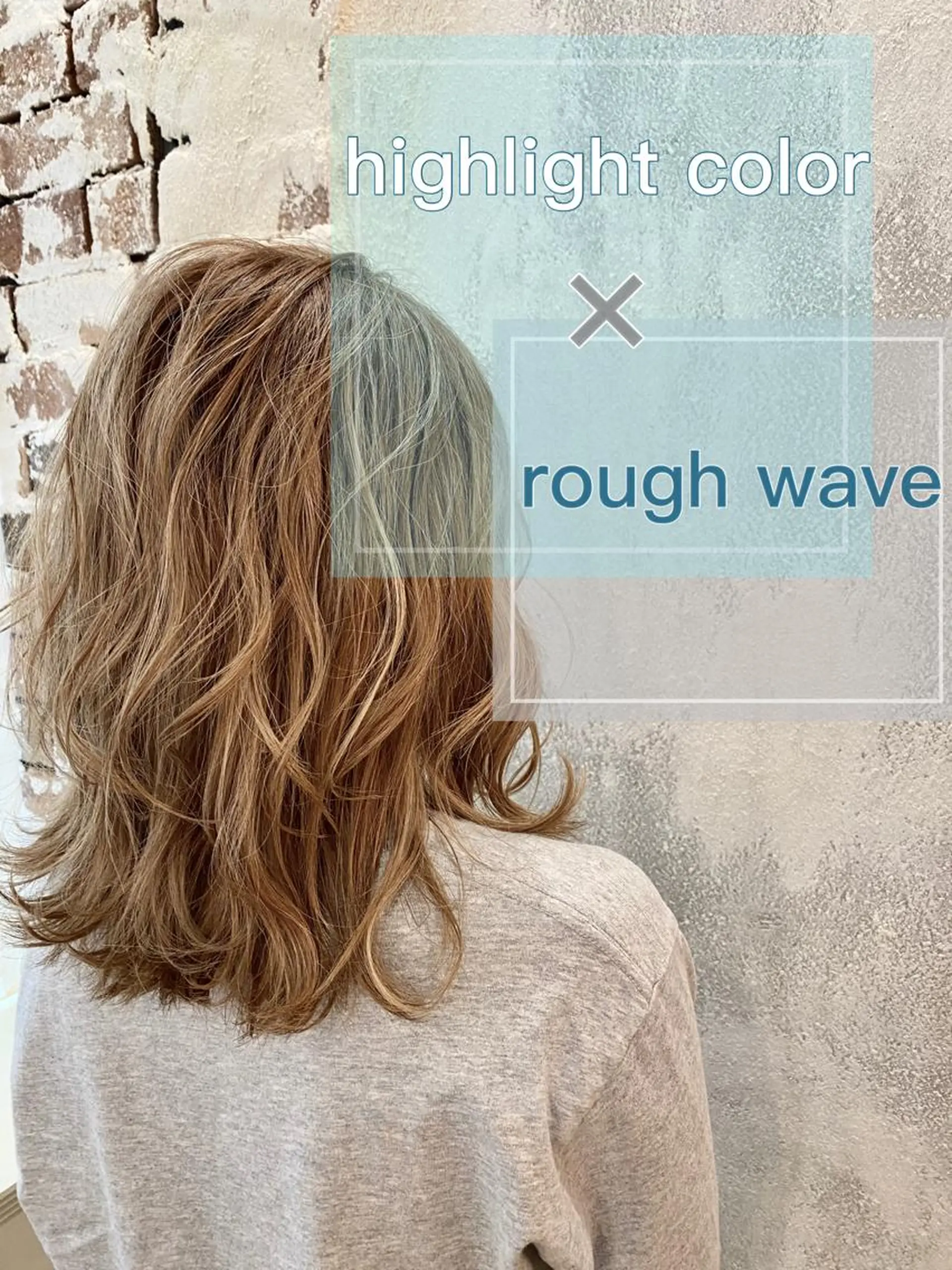 ミディアム カラー 工藤 沙羅のヘアスタイル