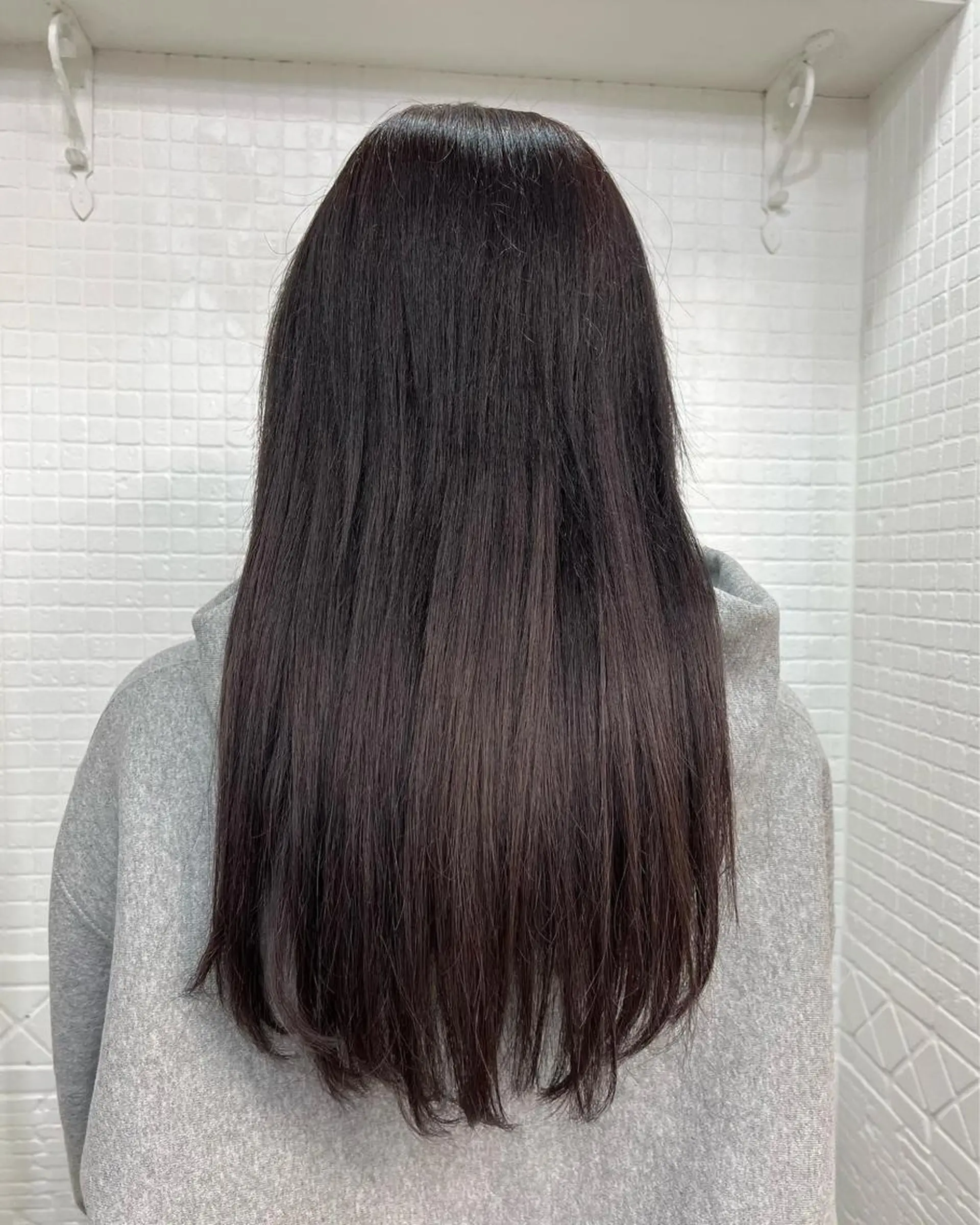 ロング カラー ラベンダーカラー アンククロス青山店所属・ANKHCROSS りりあのヘアスタイル