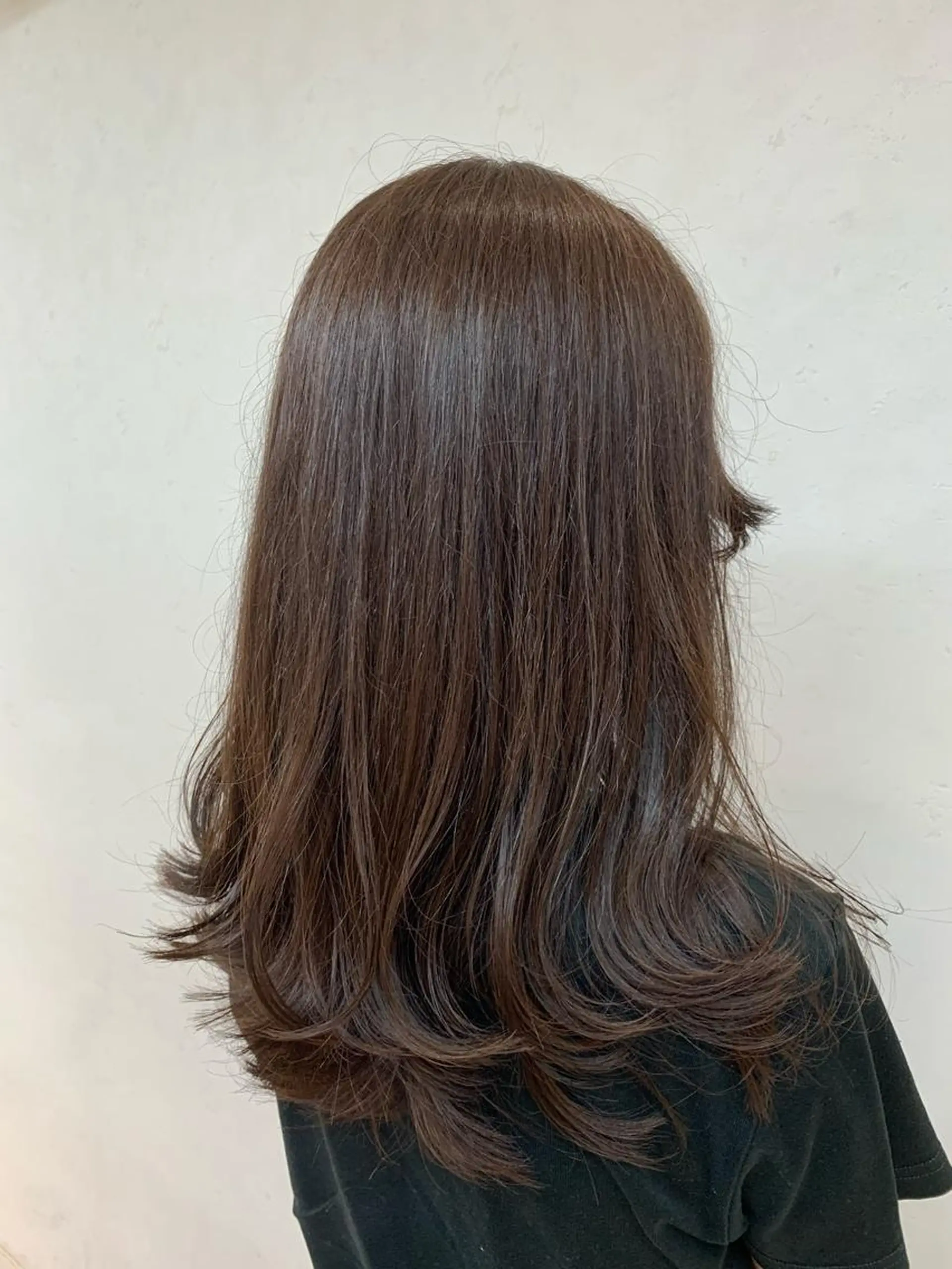 セミロング カラー 透明感カラー/ ダブルカラー /ソラのヘアスタイル