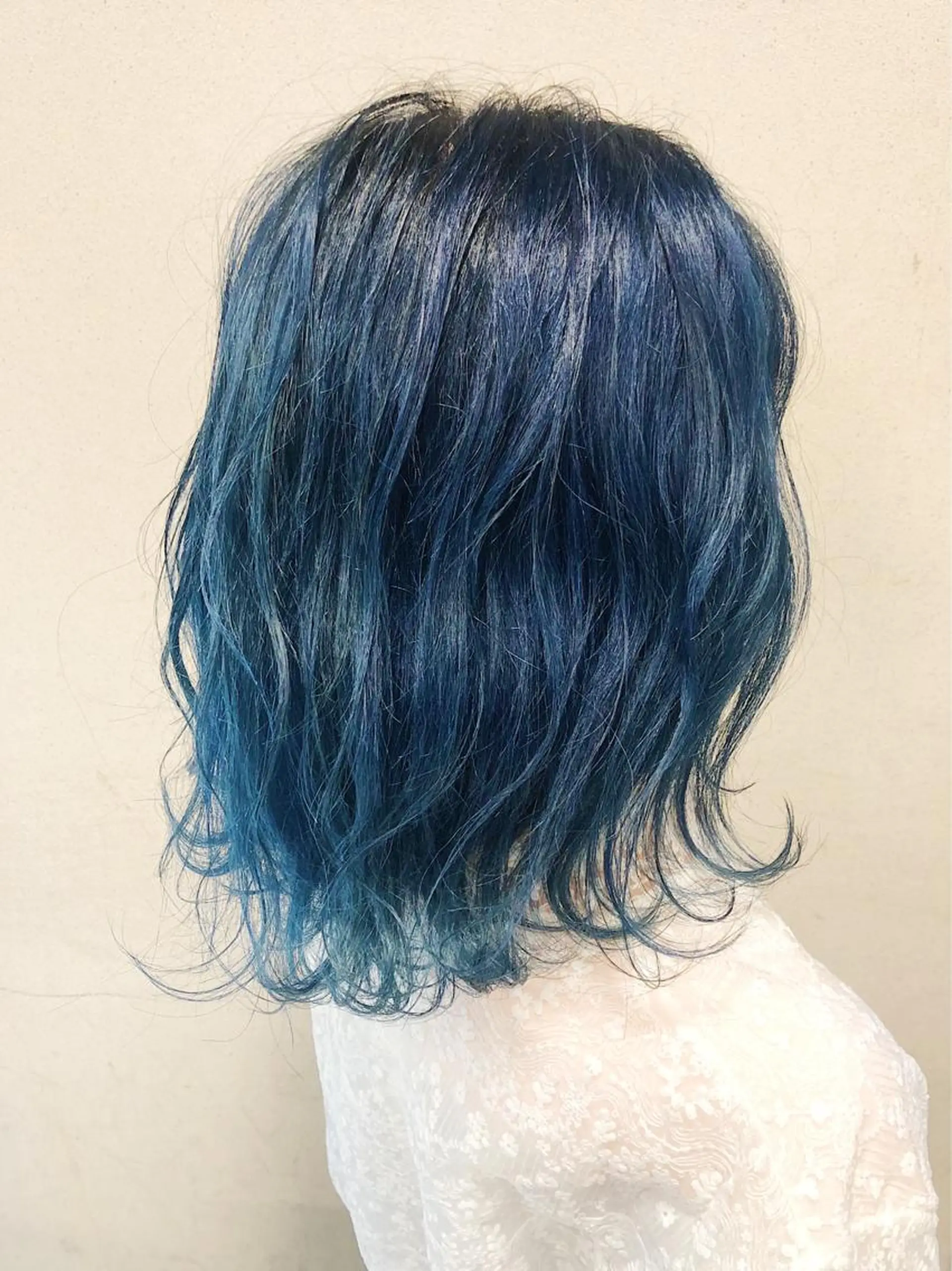 ミディアム カラー ケアブリーチ /髪質 改善/古橋圭史郎のヘアスタイル