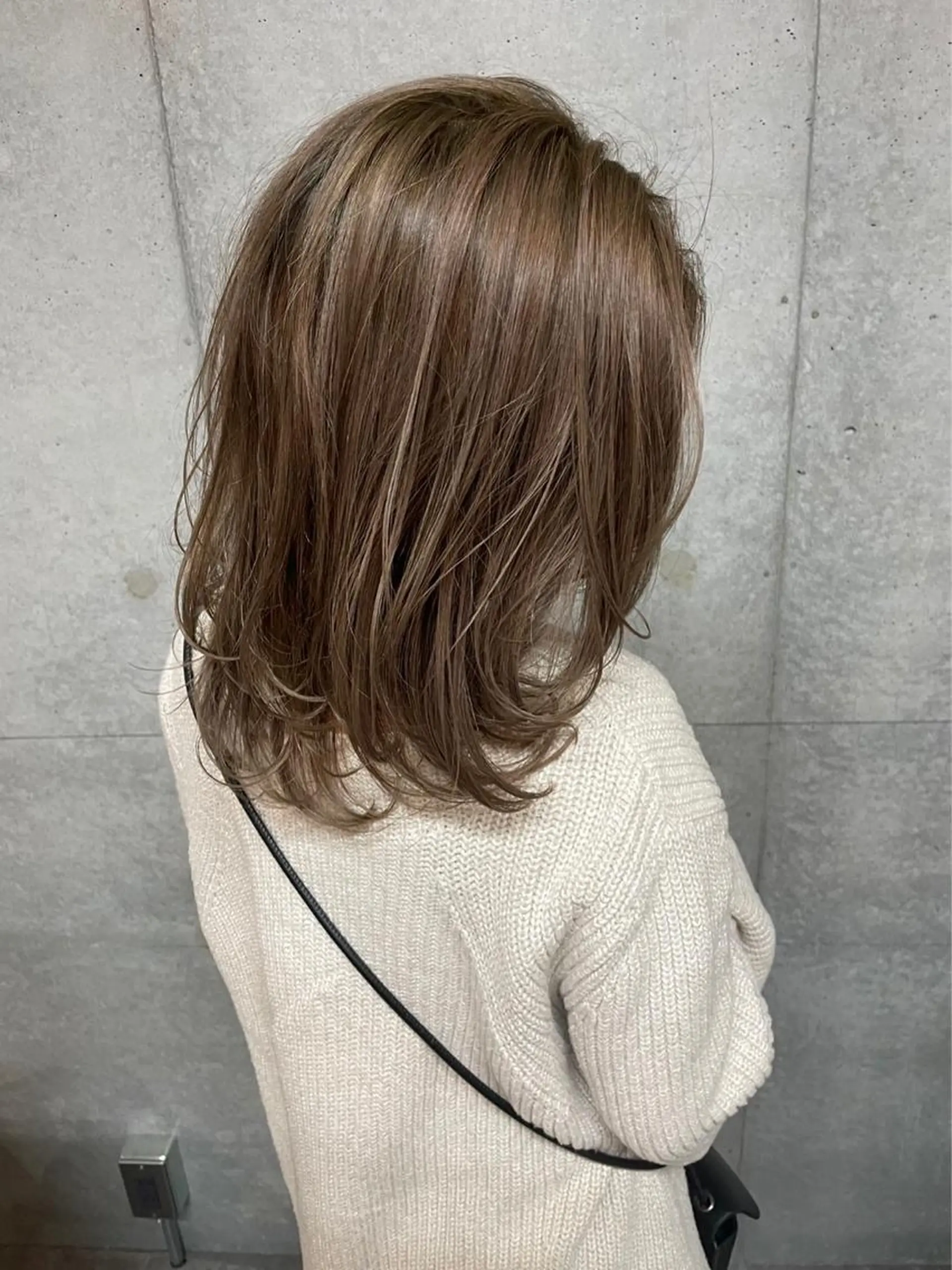 ロング レイヤーカット 米山 莉緒のヘアスタイル