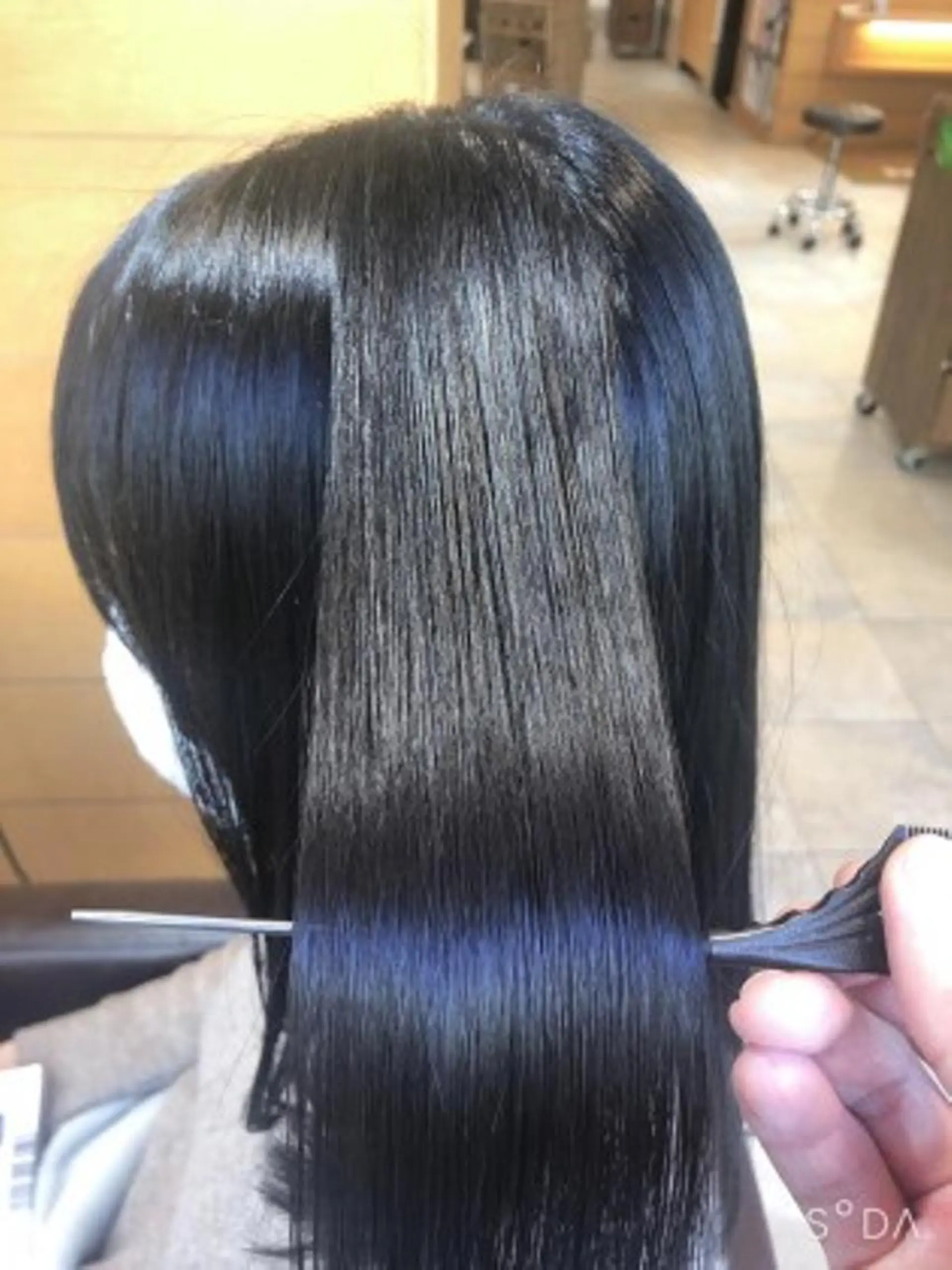 ロング パーマ 髪質改善 縮毛矯正 トリートメント 酸熱トリートメント ストレートパーマ 縮毛矯正 🤍FUKUMURA 🤍のヘアスタイル