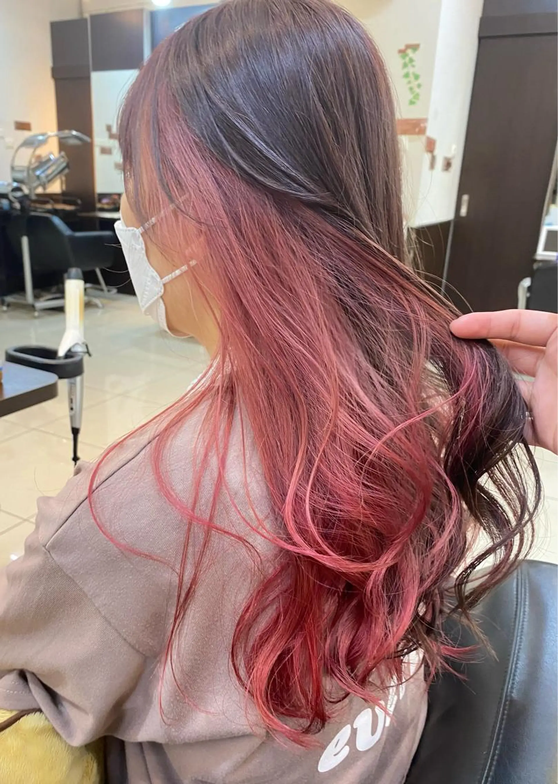 ロング ショートボブ✨️ 池田芽生のヘアスタイル